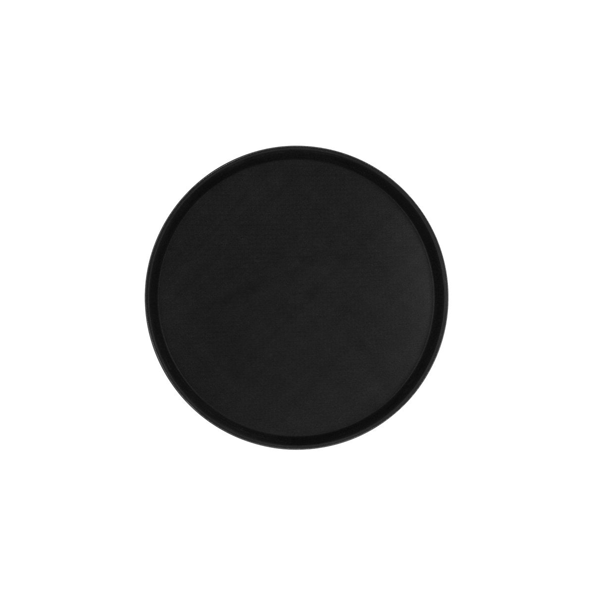Chef Inox Non-Slip Round Tray Plastic 350mm