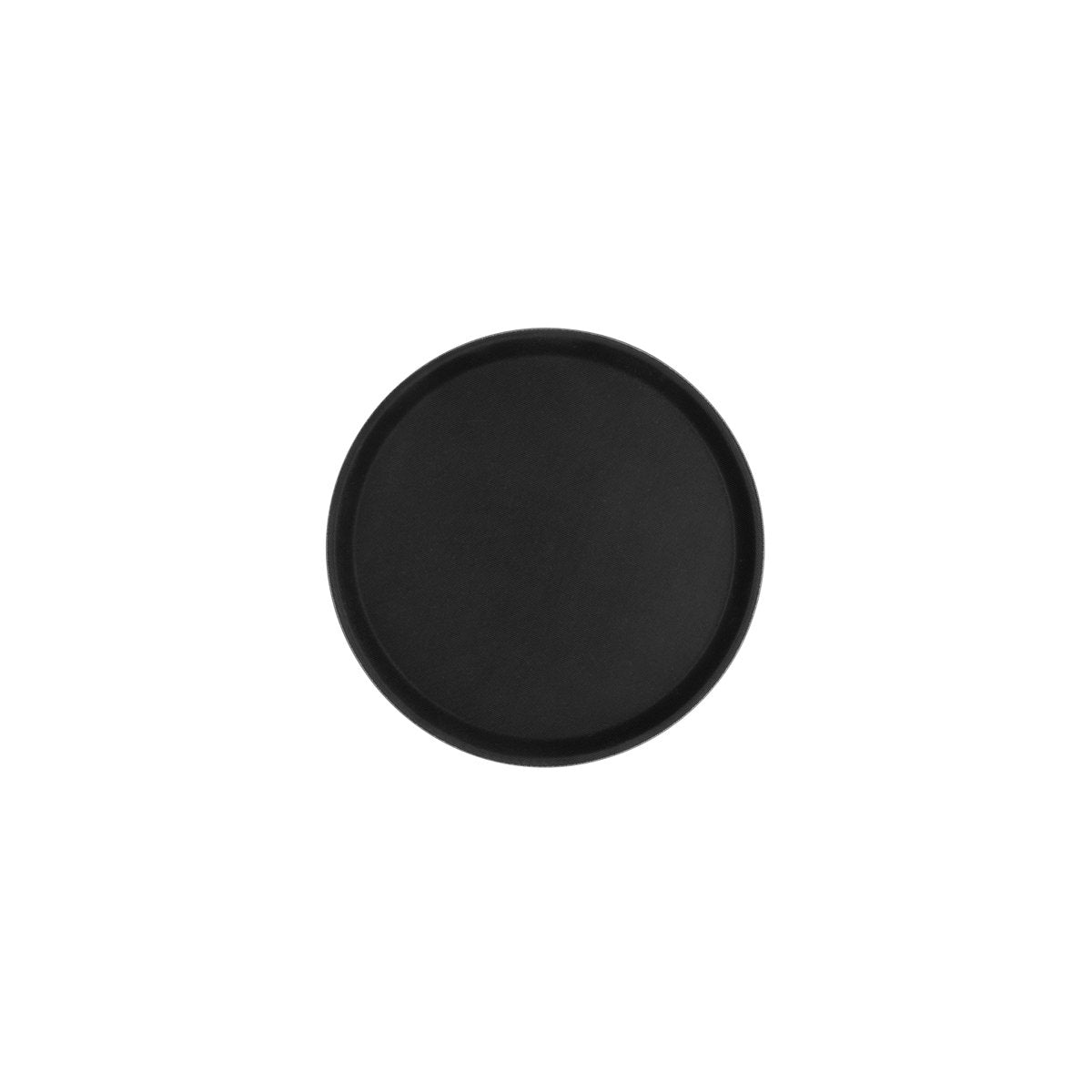 Chef Inox Non-Slip Round Tray Fibreglass 280mm