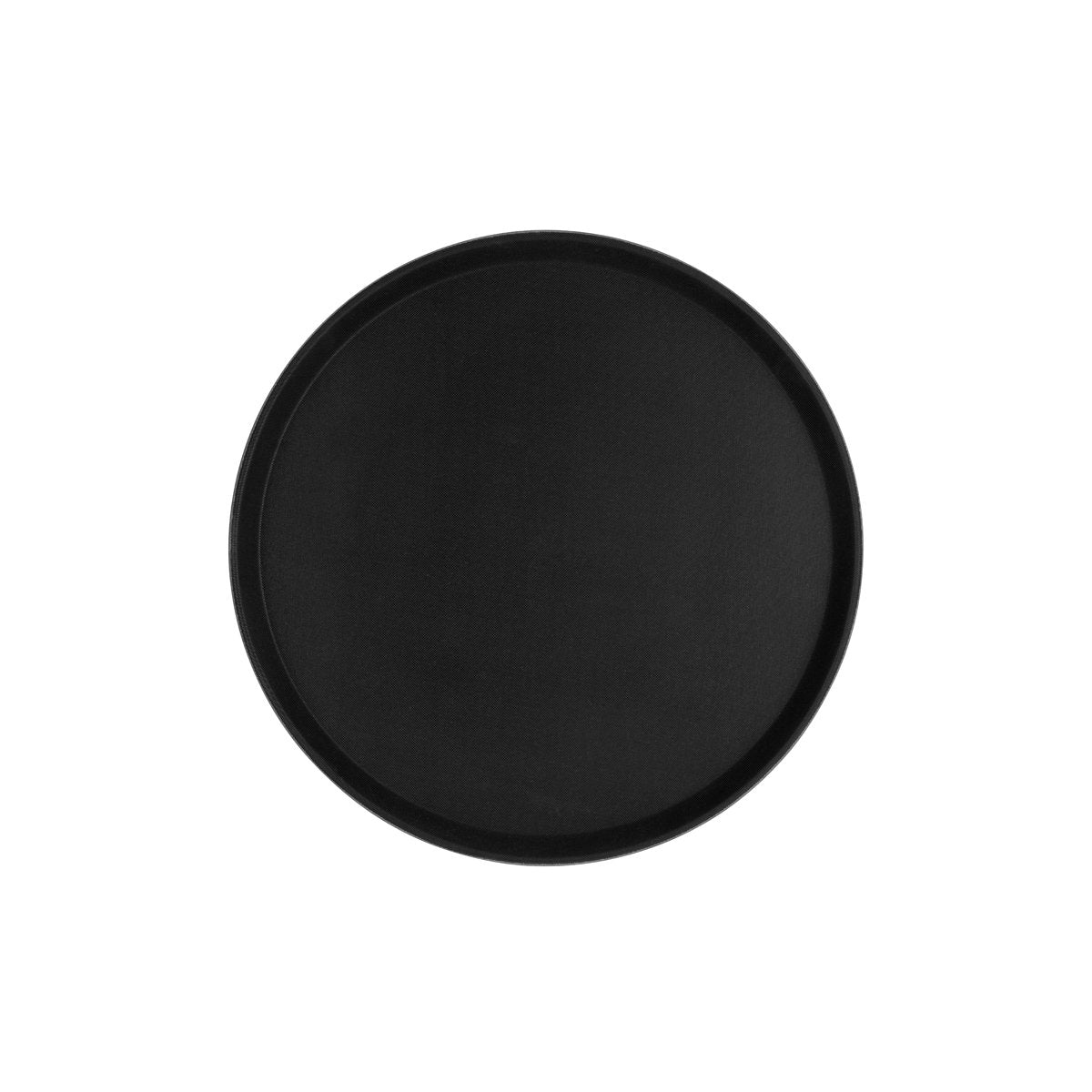 Chef Inox Non-Slip Round Tray Fibreglass 400mm
