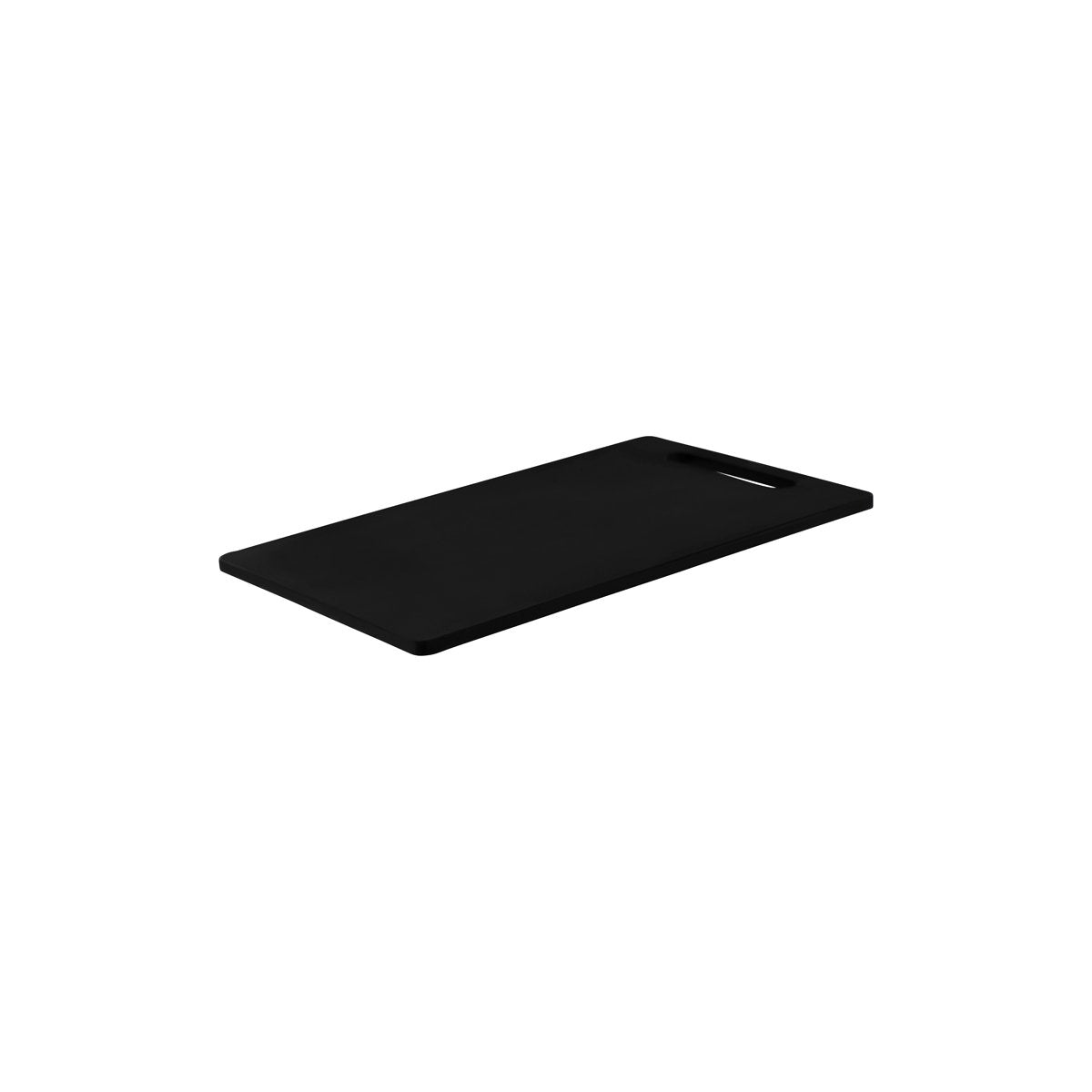 Chef Inox Cutting Board Polyethylene Black with Handle 250x400x12mm