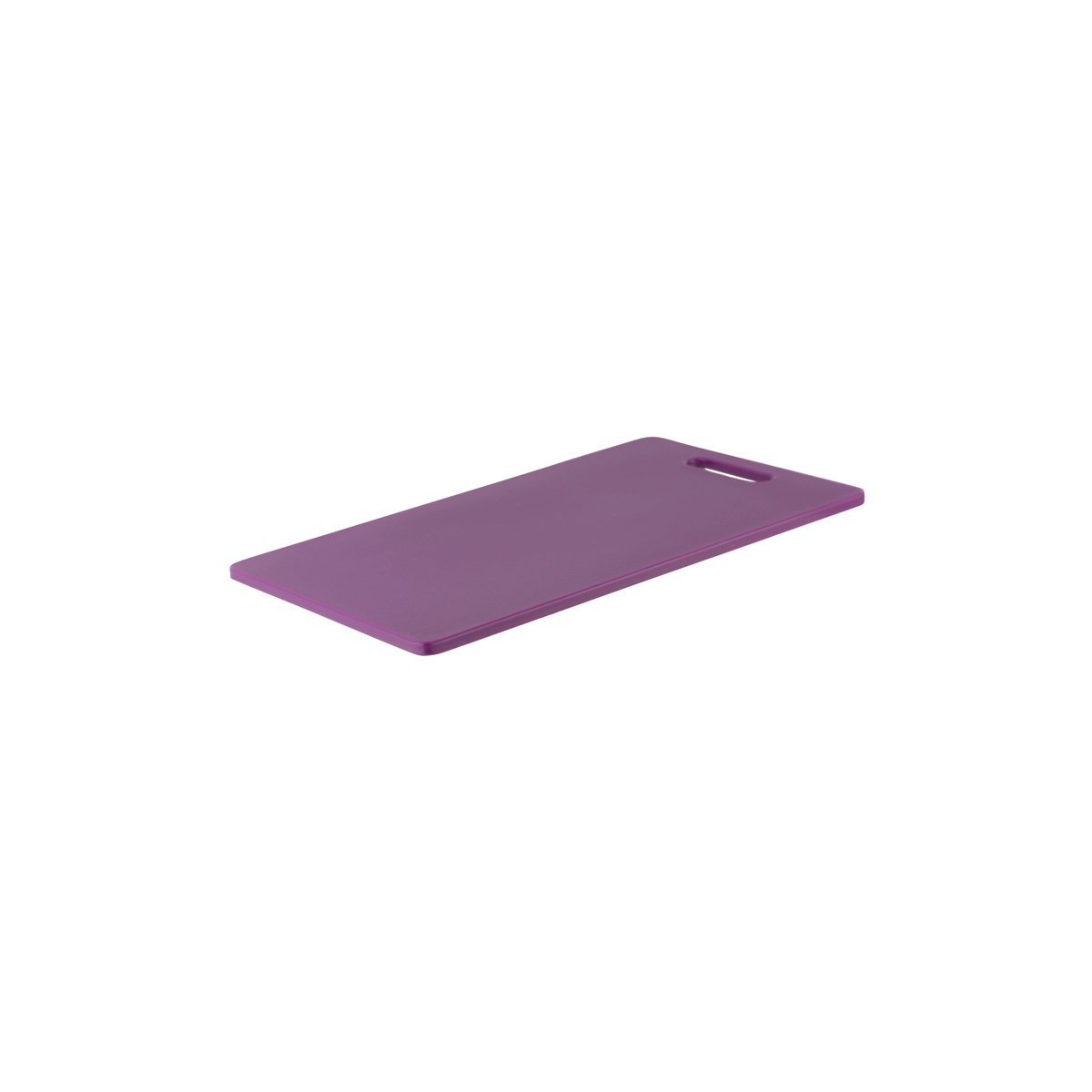 Chef Inox Cutting Board Polyethylene Purple with Handle 400x250x12mm