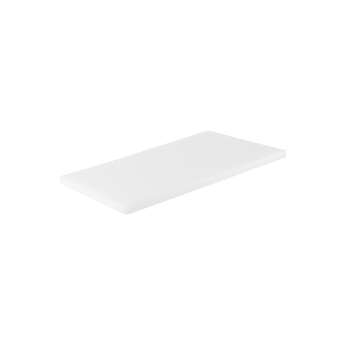 Chef Inox Cutting Board Polyethylene White 450x300x20mm