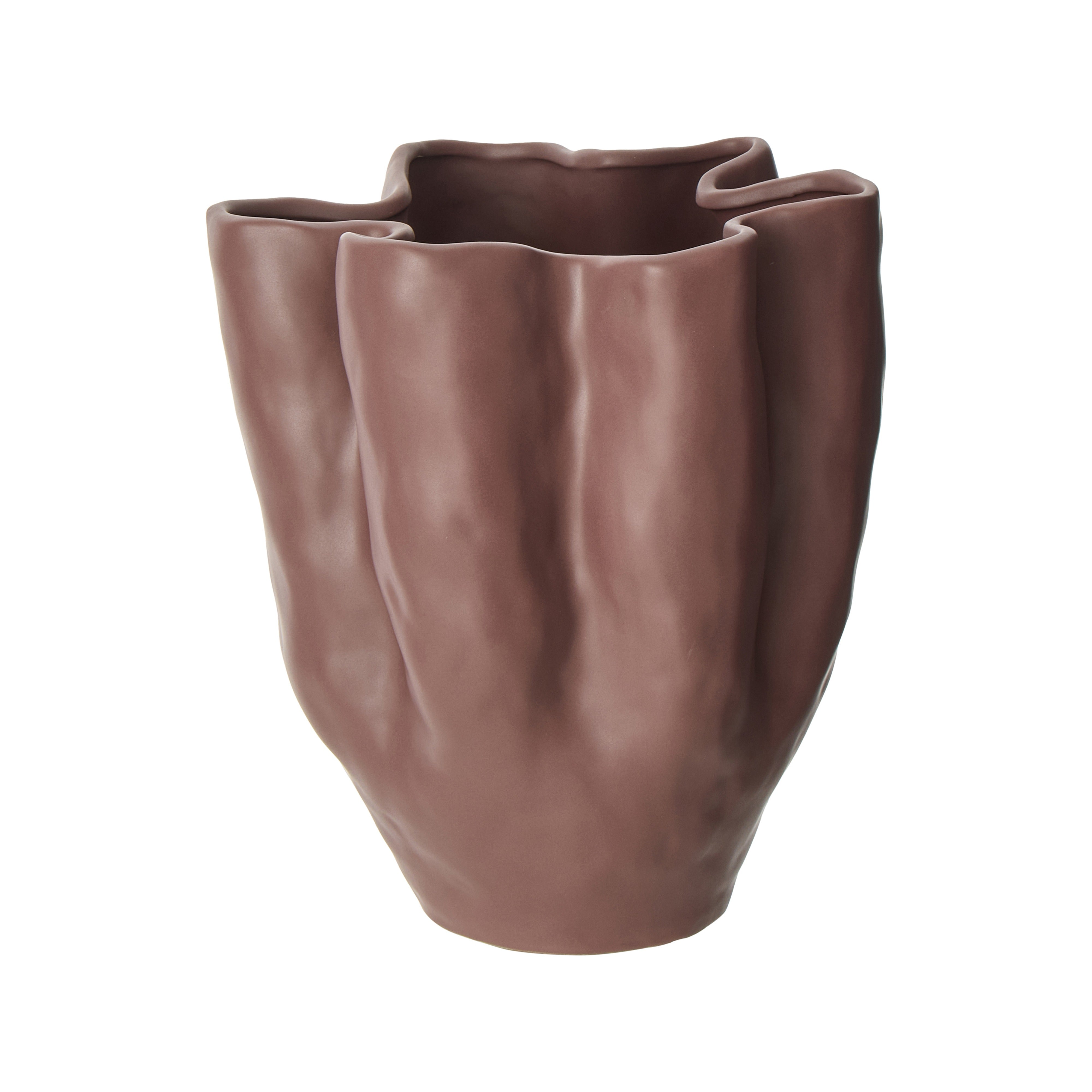 Amalfi Fluid Vase Purple