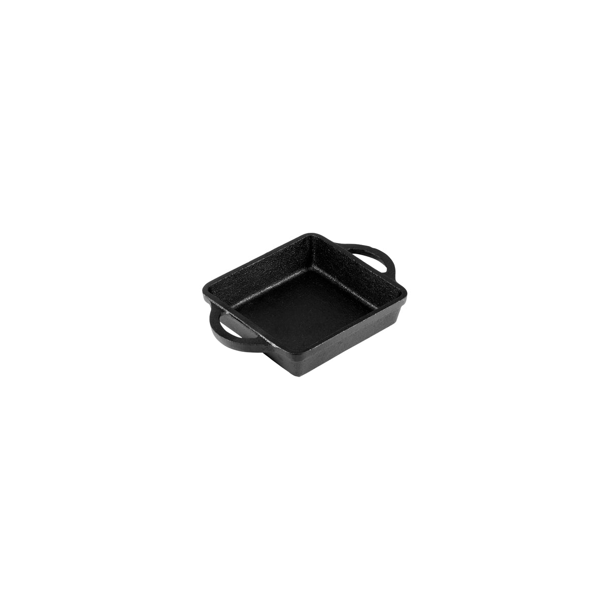 Chef Inox Cast Iron Mini Square Skillet with Handles 120x120x30mm