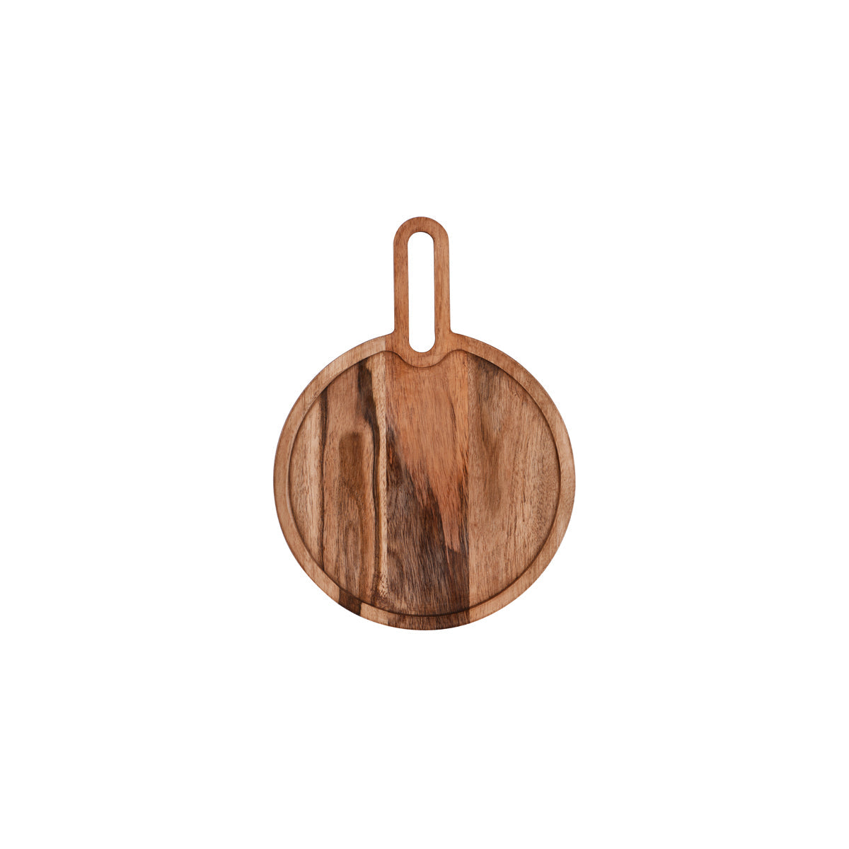 Chef Inox Serve Natural Acacia Round Paddle Board 205x15mm