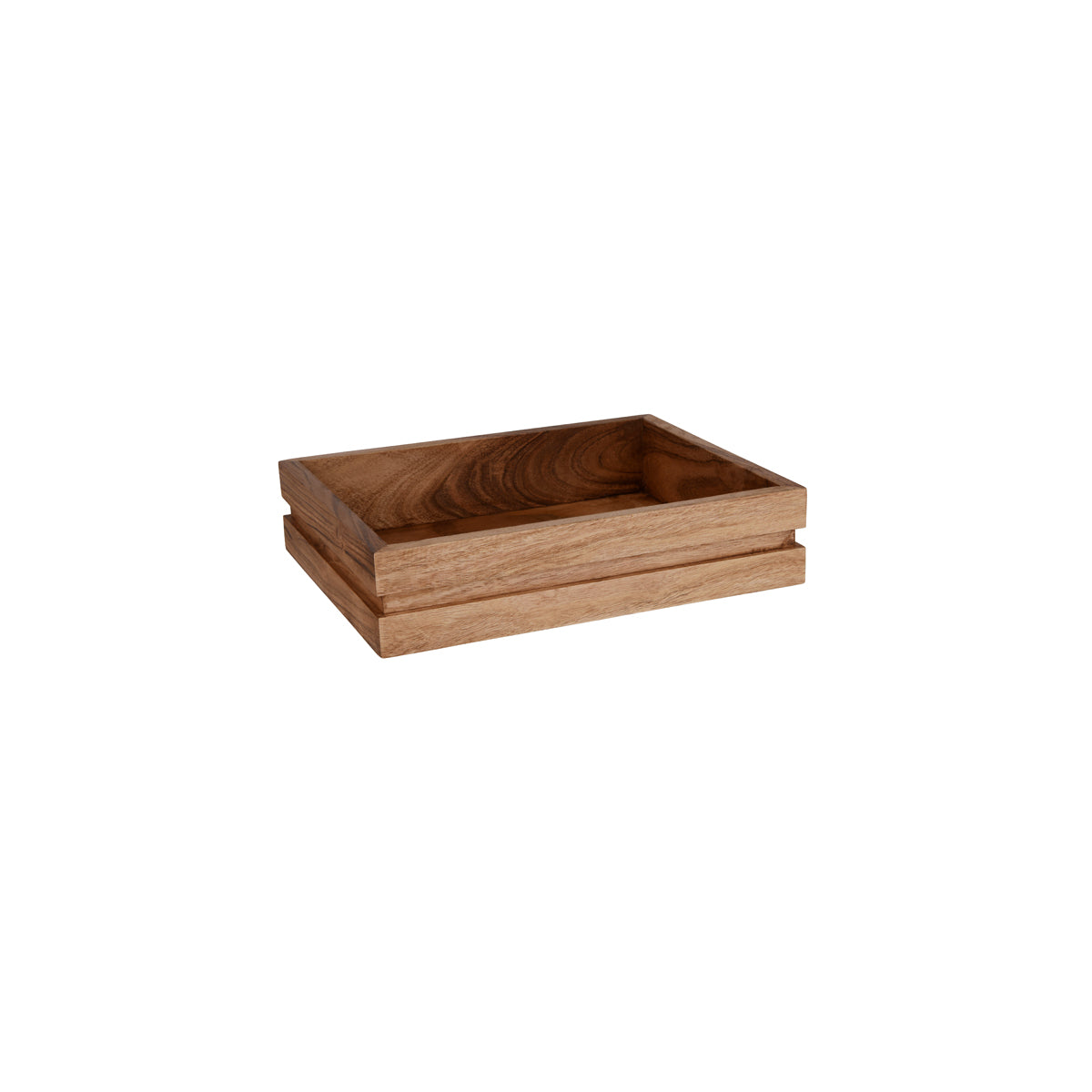 Chef Inox Serve Natural Acacia Display Tray GN 1/2 325x265x75mm