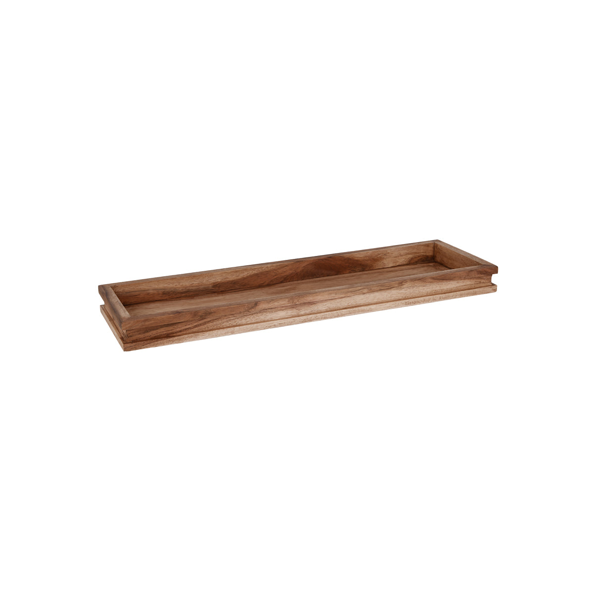 Chef Inox Serve Natural Acacia Display Tray GN 2/4 530x162x40mm