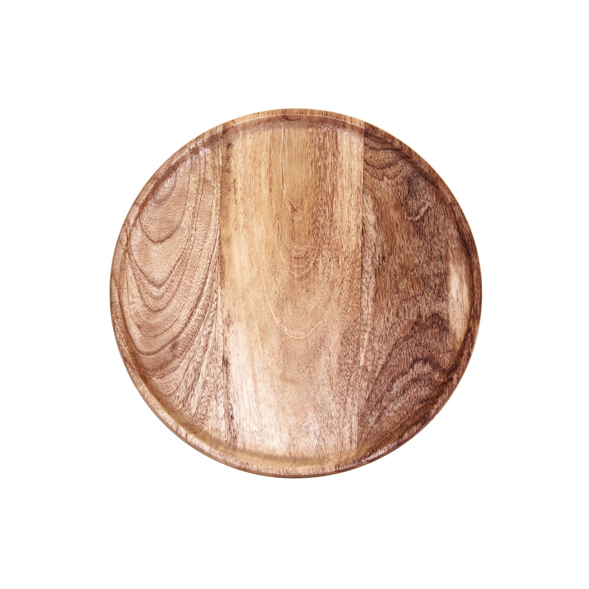 Chef Inox Round Serving Board Natural 300x15mm