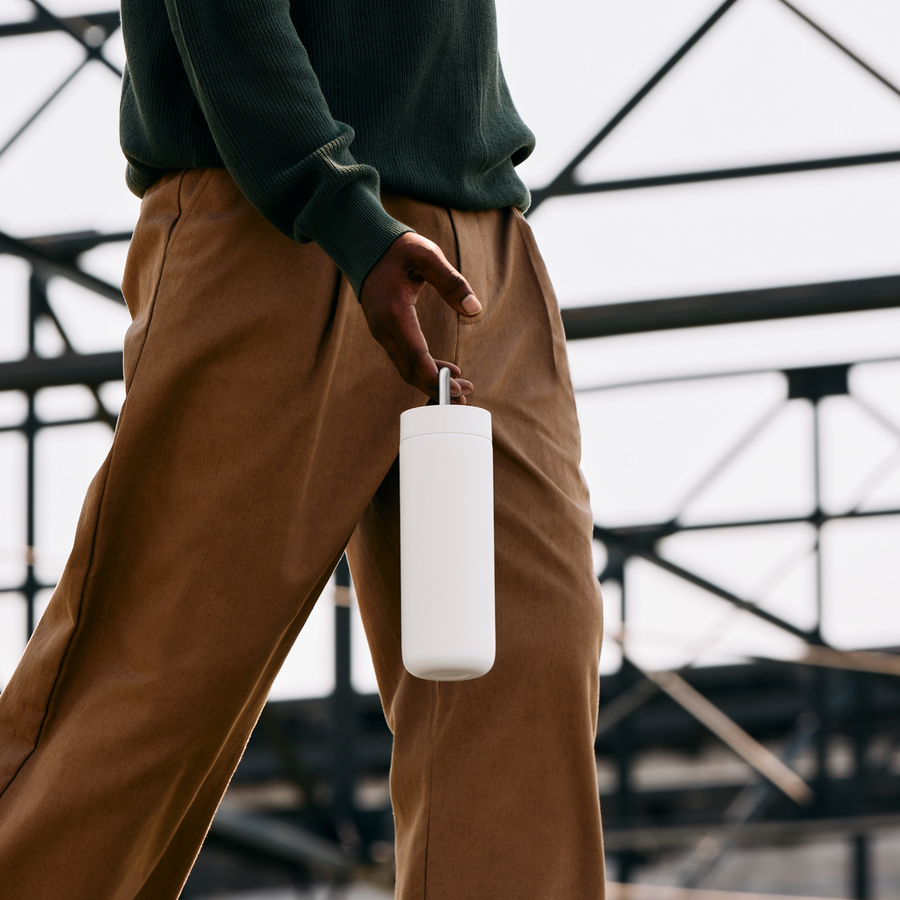 Fellow Carter Carry Water Bottle Matte White - 591ml/20oz