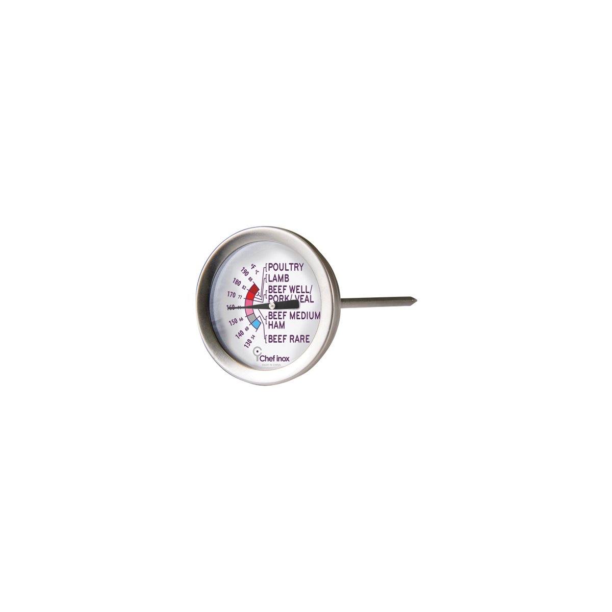 Chef Inox Thermometer Meat with Probe 70x100mm