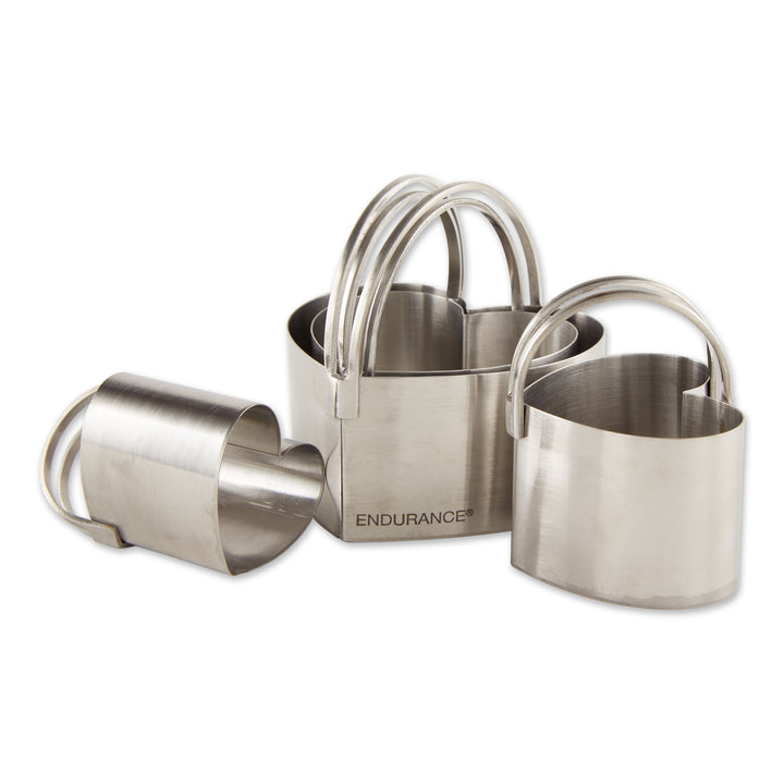 RSVP Biscuit Cutters Set Of 4 - Heart