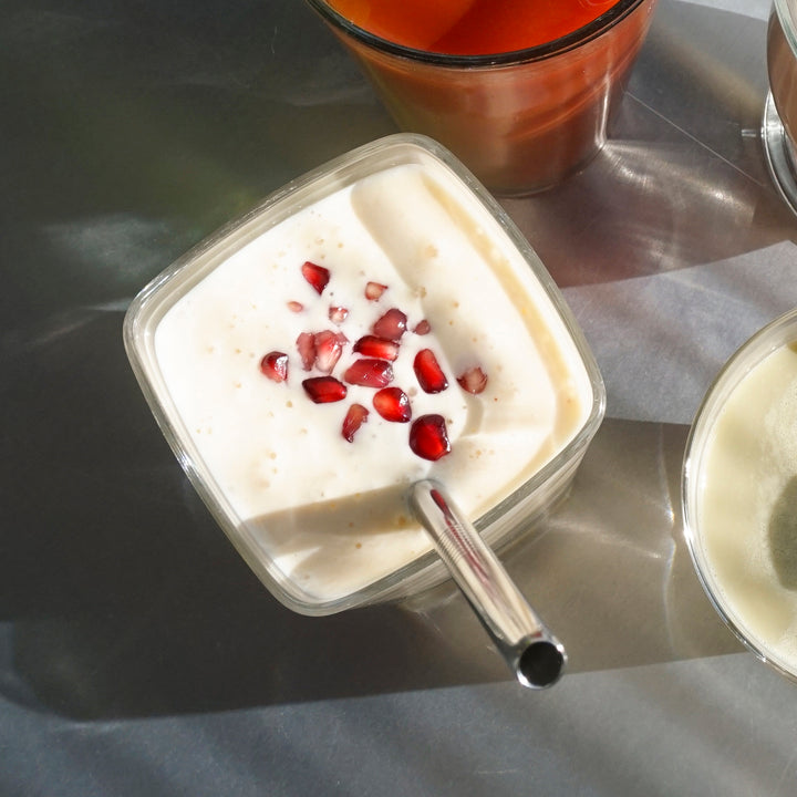 RSVP Endurance Stainless Steel Smoothie Straws Set 4 22cm