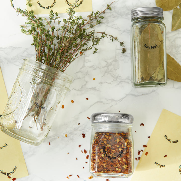 RSVP Round Spice Jar Labels Set of 50