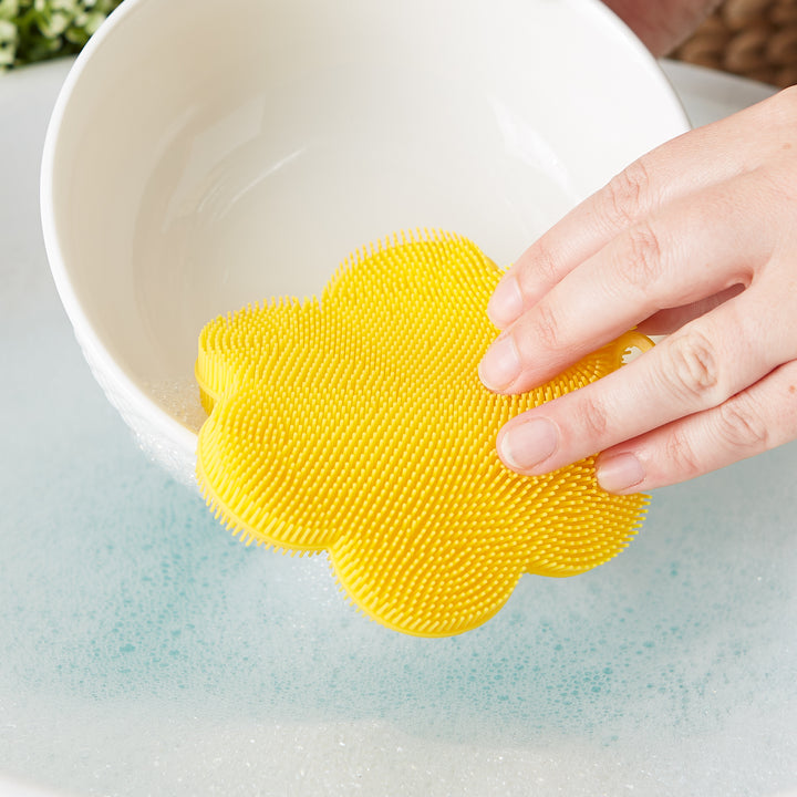 RSVP Silicone Soft Scrubber - Yellow