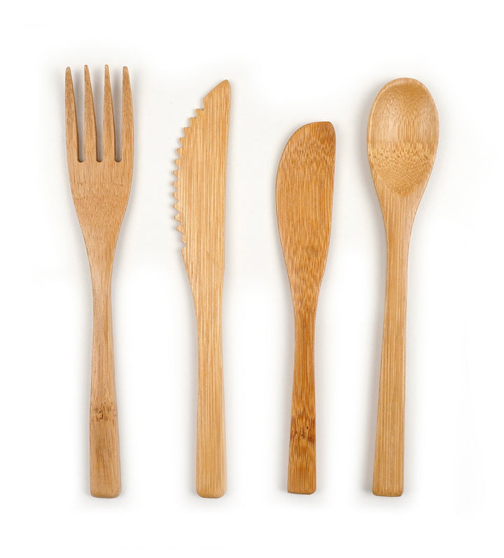 RSVP Bamboo Reusable Forks Pack of 12 16.5cm
