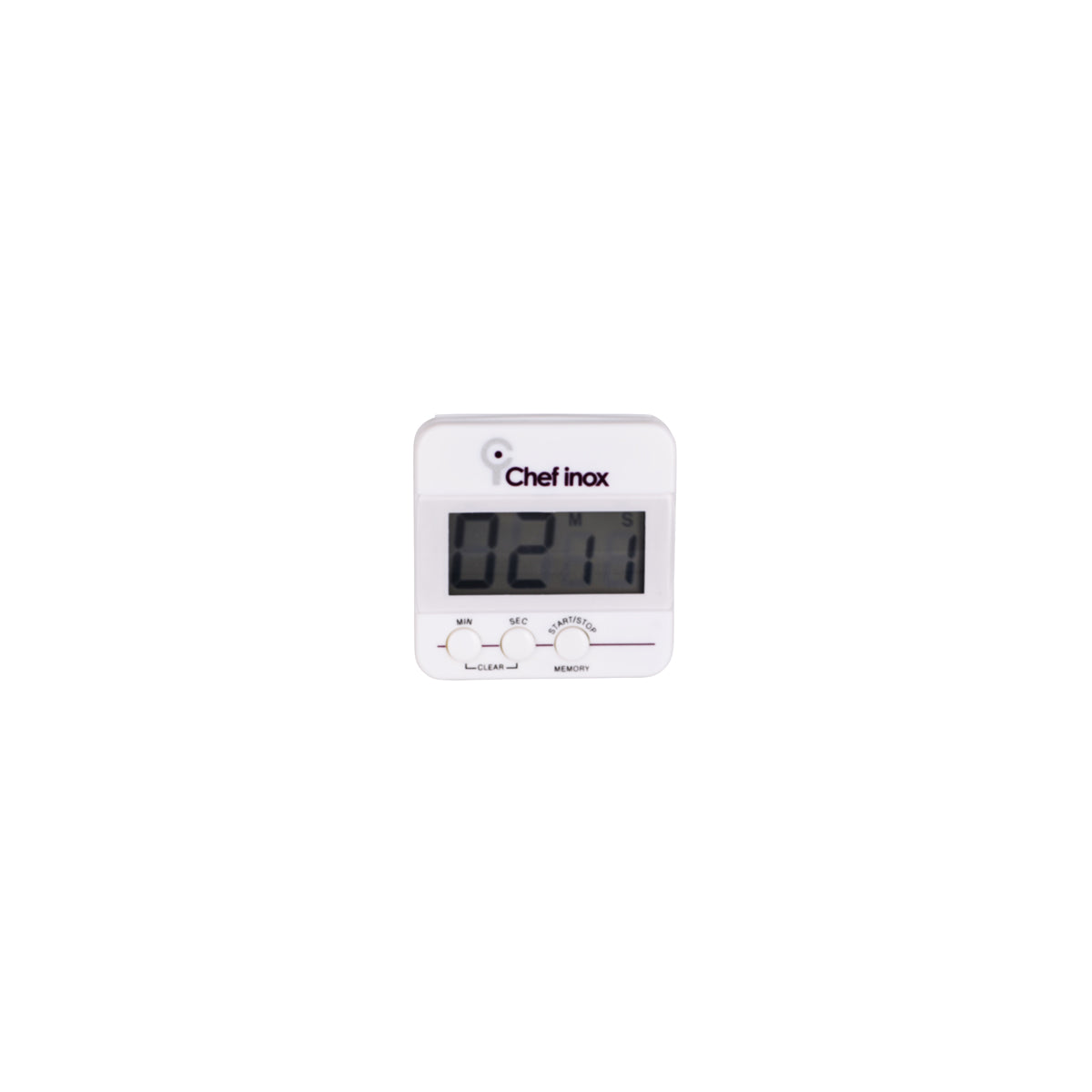 Chef Inox Timer Digital Countdown 60 Minute 62x62x25mm