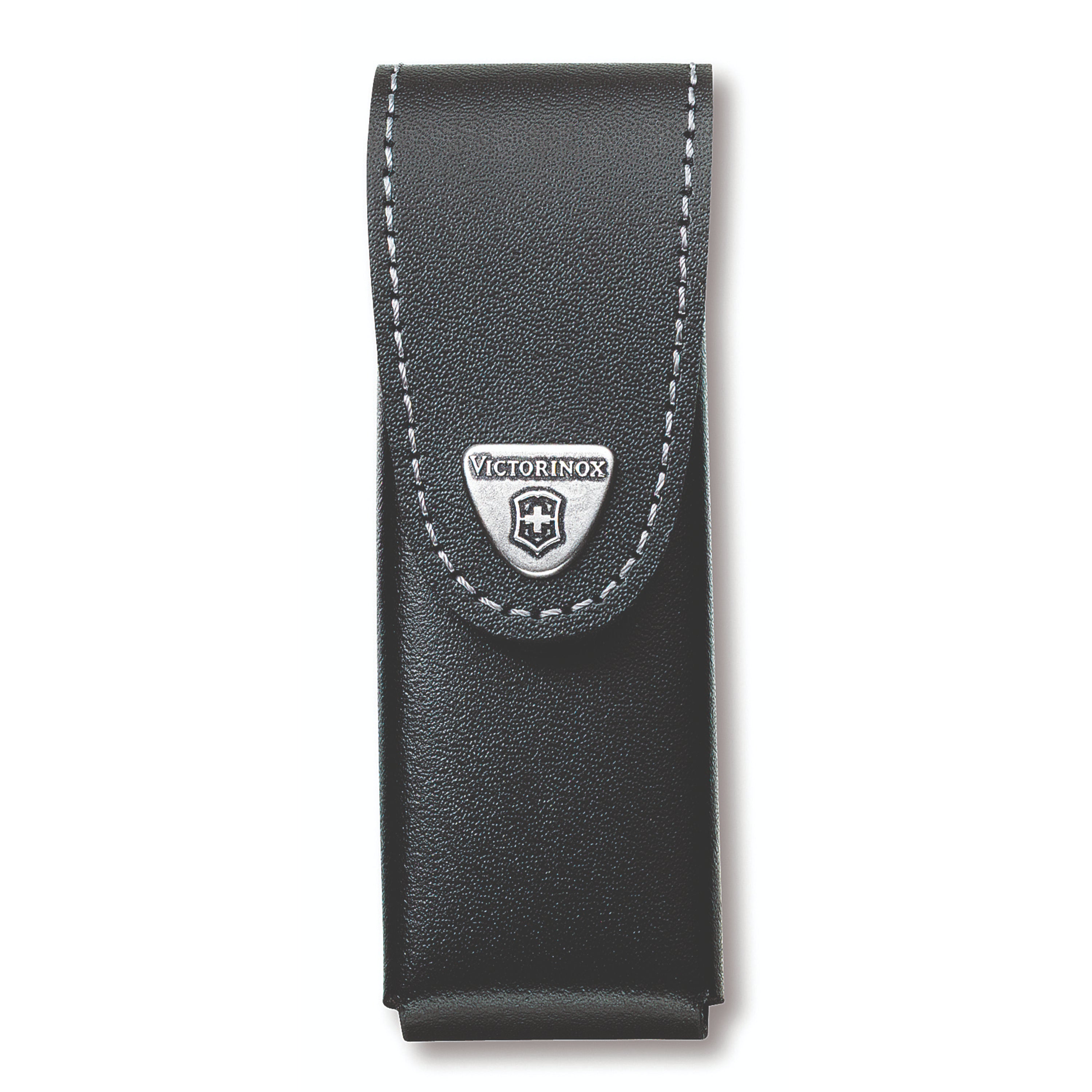 Victorinox Leather Belt Pouch 111mm 4-6 Layer (Black)