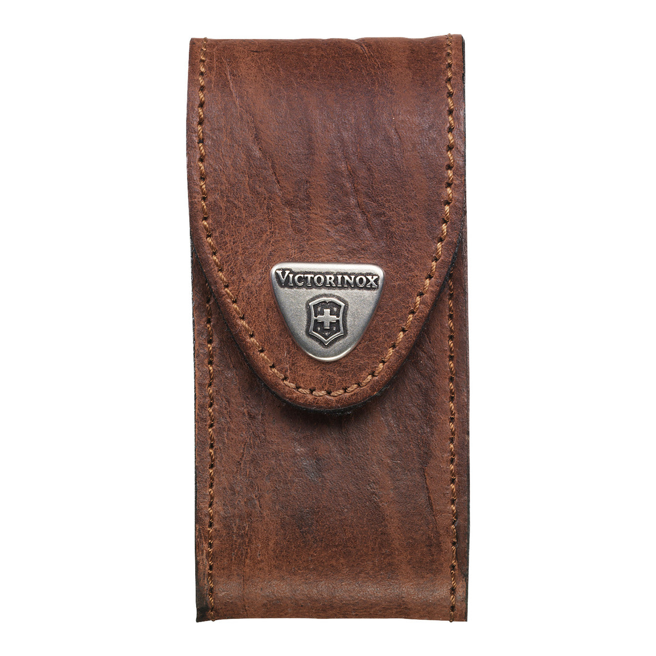 Victorinox Leather Swiss Army Knife Belt Pouch (15), 4.0545 - Brown