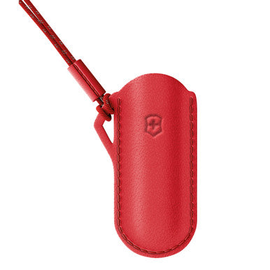 Victorinox Classic Leather Pouch (2) - Classic Red
