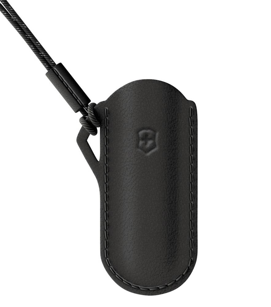 Victorinox Classic Leather Swiss Army Knife Pouch (2) - Black