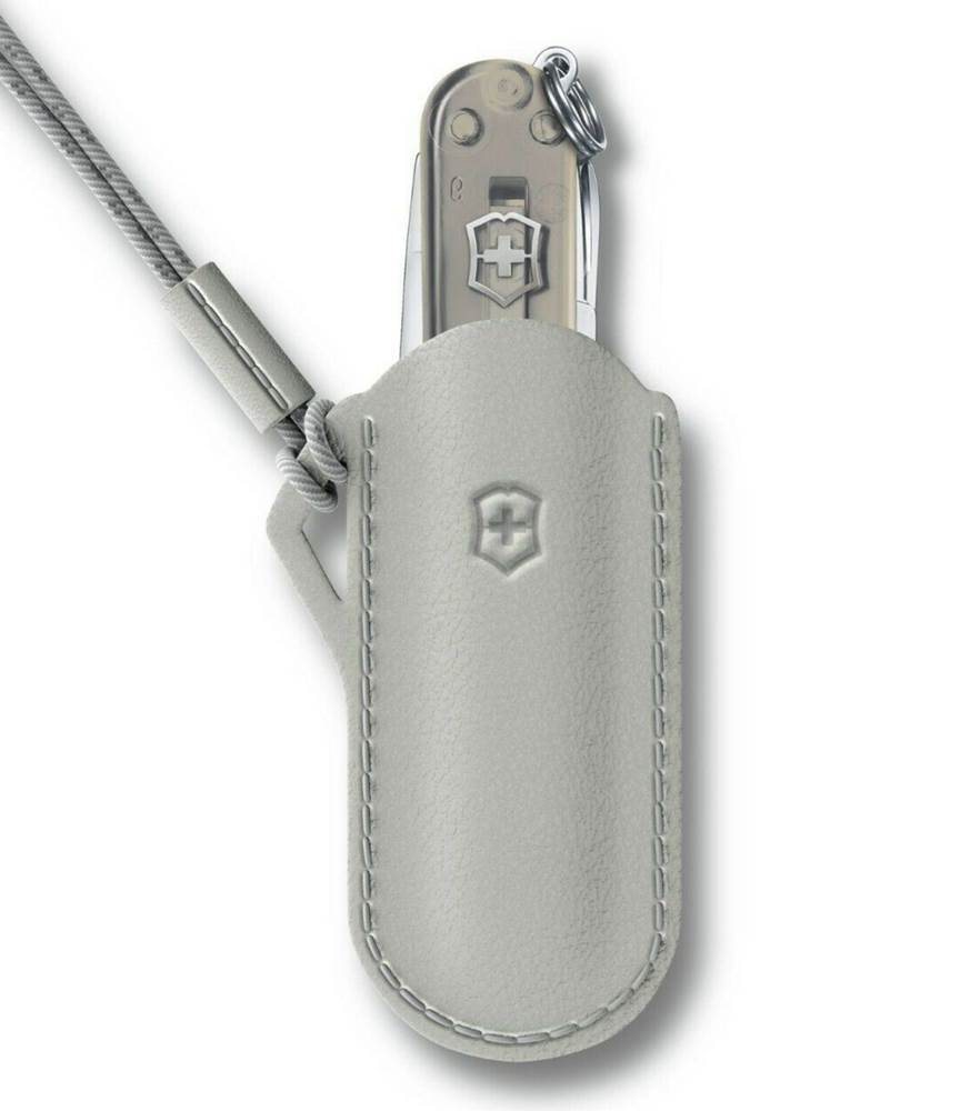 Victorinox Classic Leather Pouch (2) - Grey