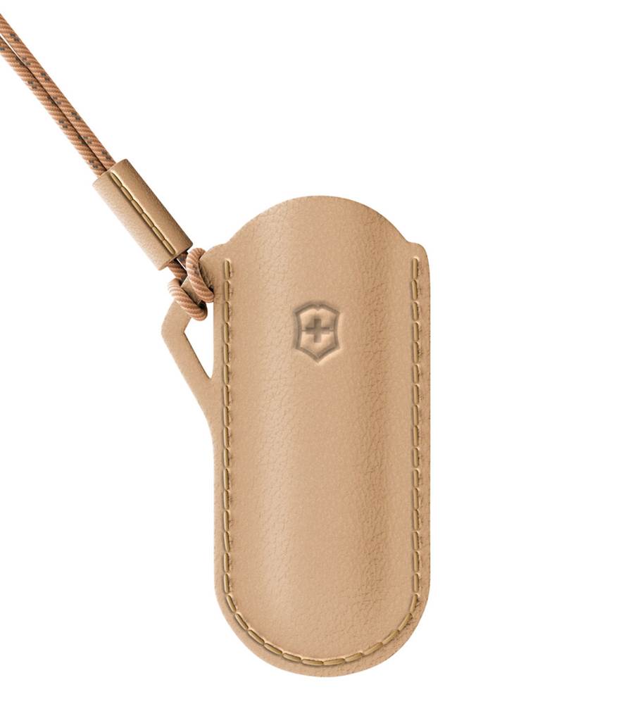 Victorinox Swiss Army Knife Leather Classic Pouch (Wet Sand)