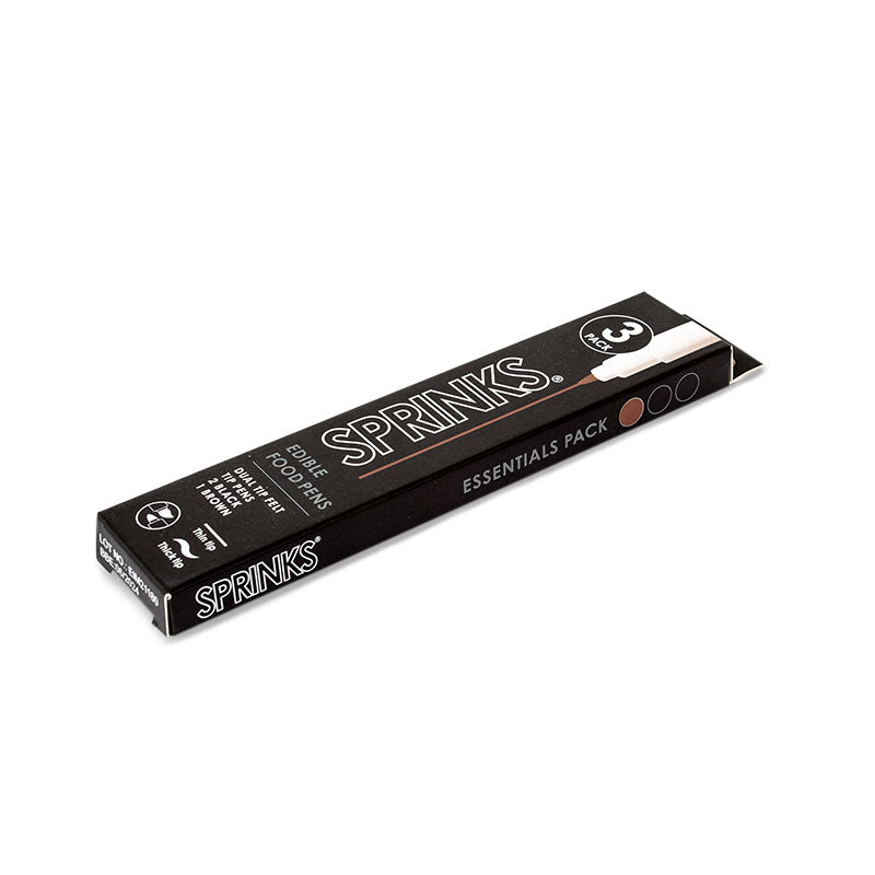 Sprinks Edible Food Pen Set Essentials Pack 3 Pack