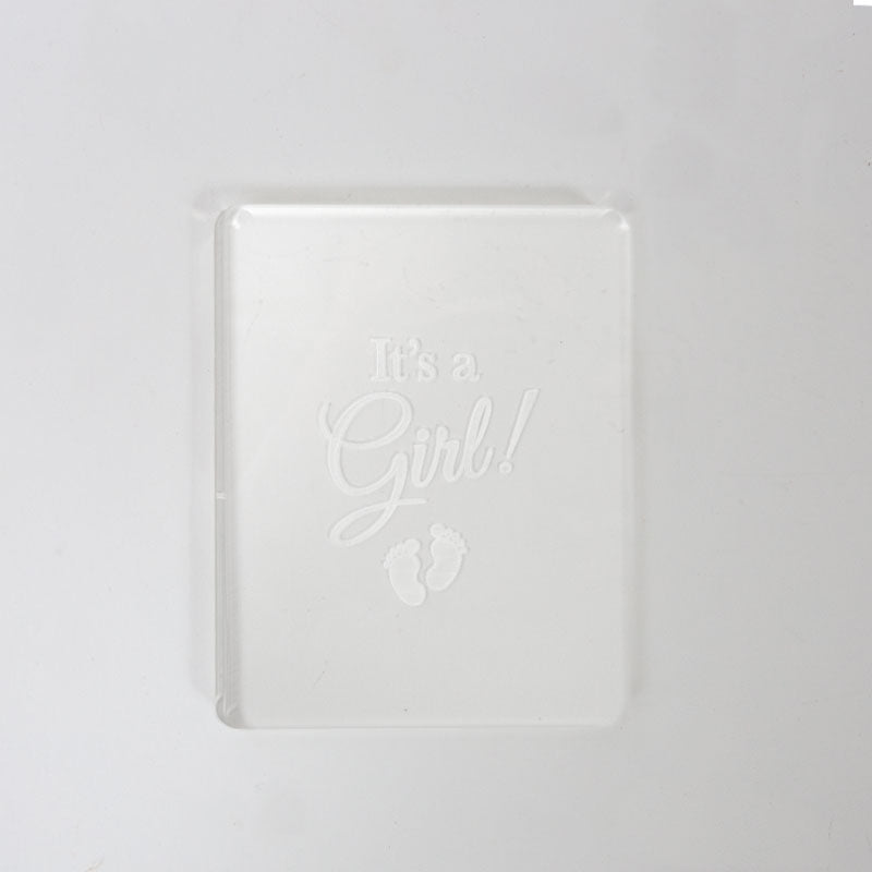 Coo Kie Embosser Stamp It's a Girl