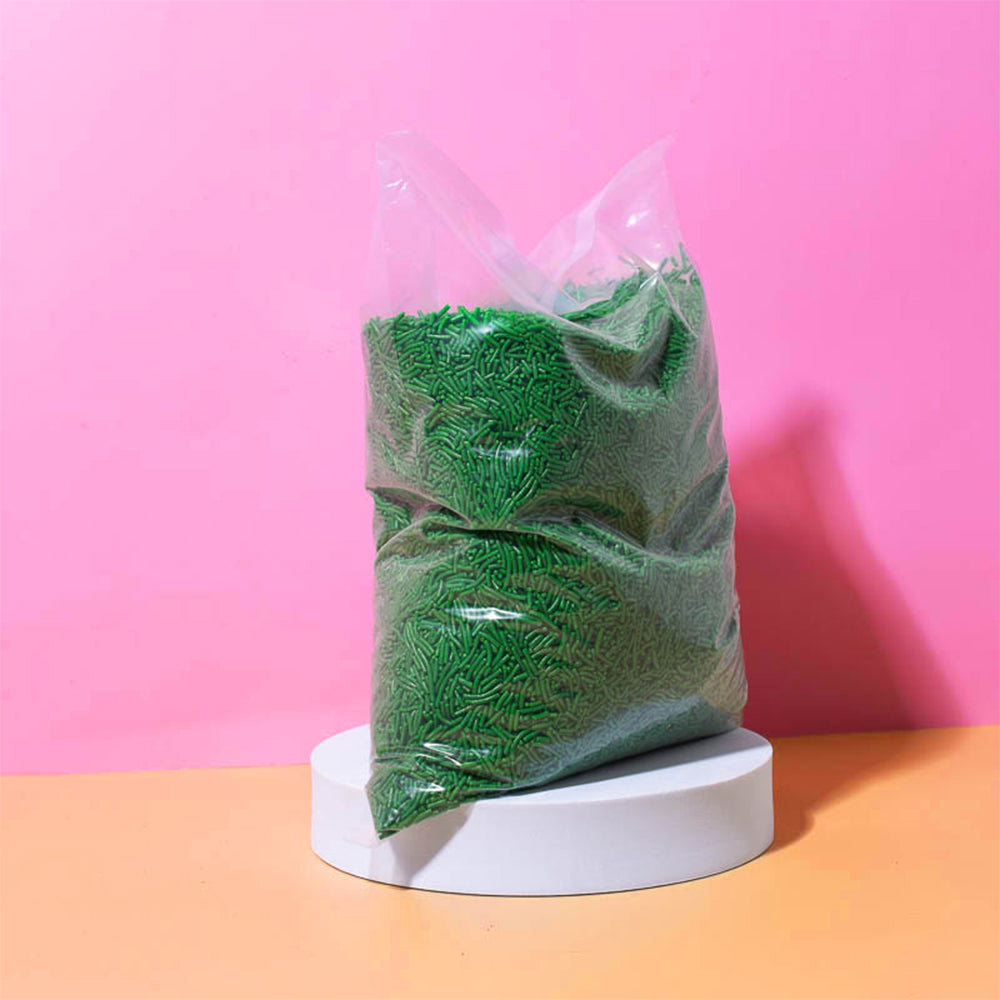 Sprinks Bulk Jimmies Green 1mm 2kg