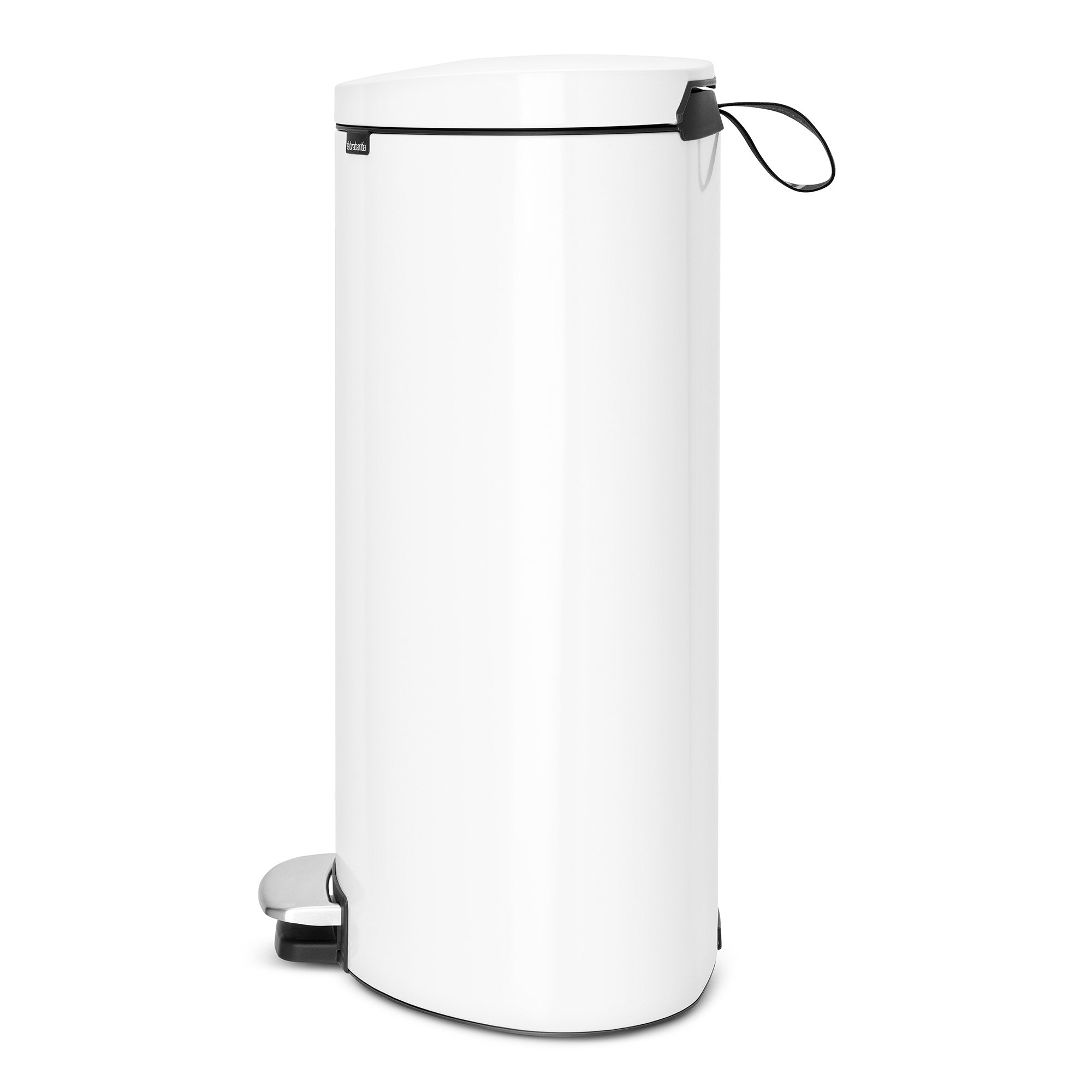Brabantia Pedal Bin 40 Litre FlatBack - White