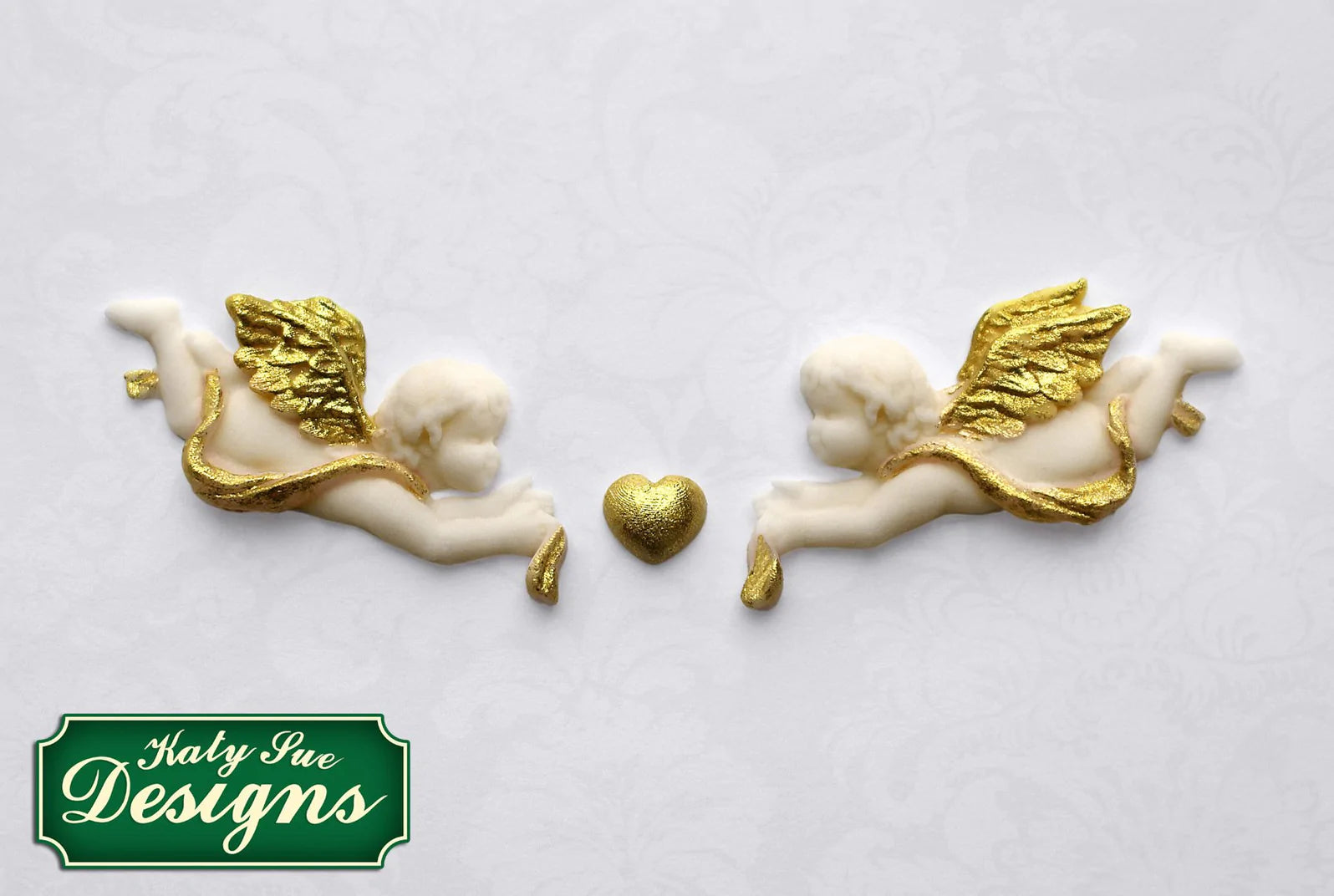 Katy Sue Silicone Mould Mini Cherubs