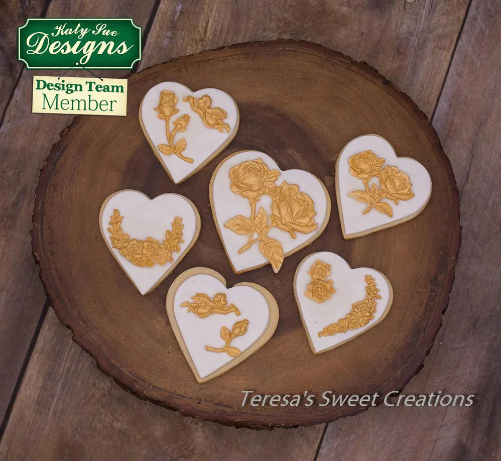 Katy Sue Silicone Mould Mini Cherubs