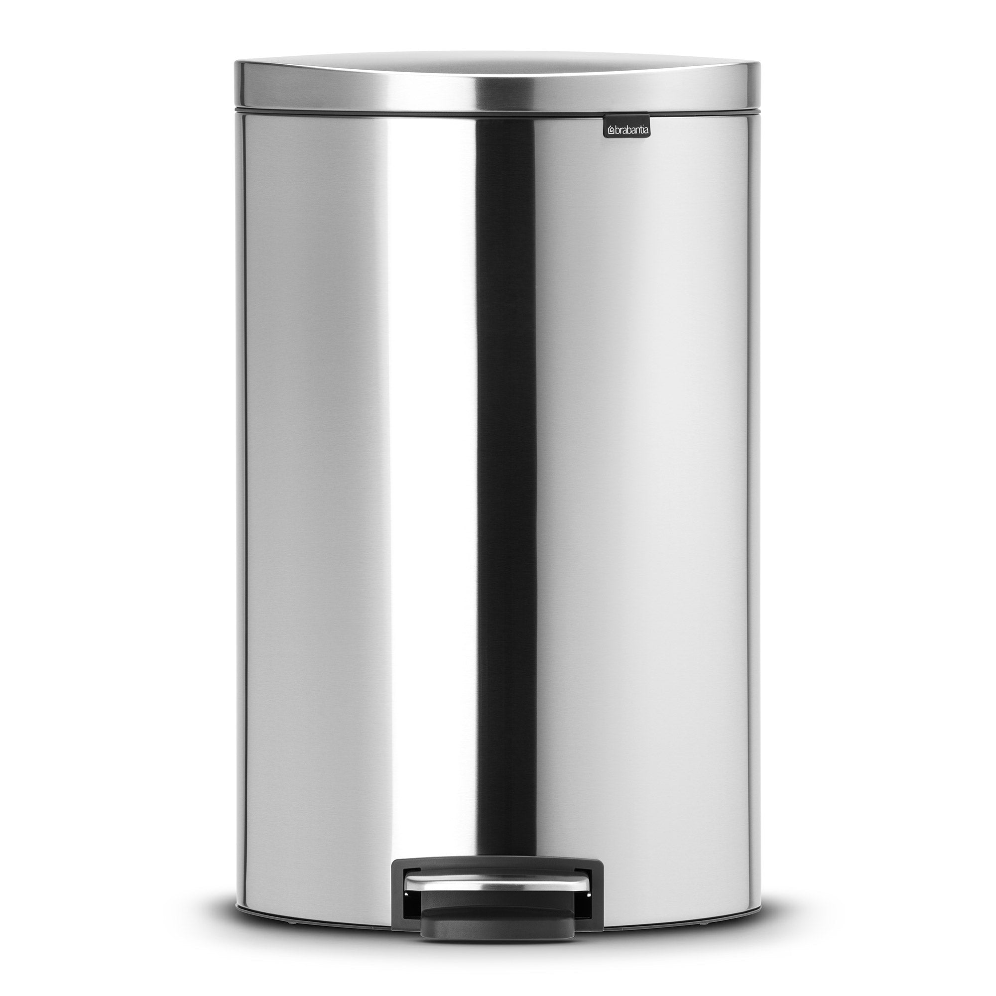 Brabantia Pedal Bin  FlatBack 40 Litre - FPP Matt Steel