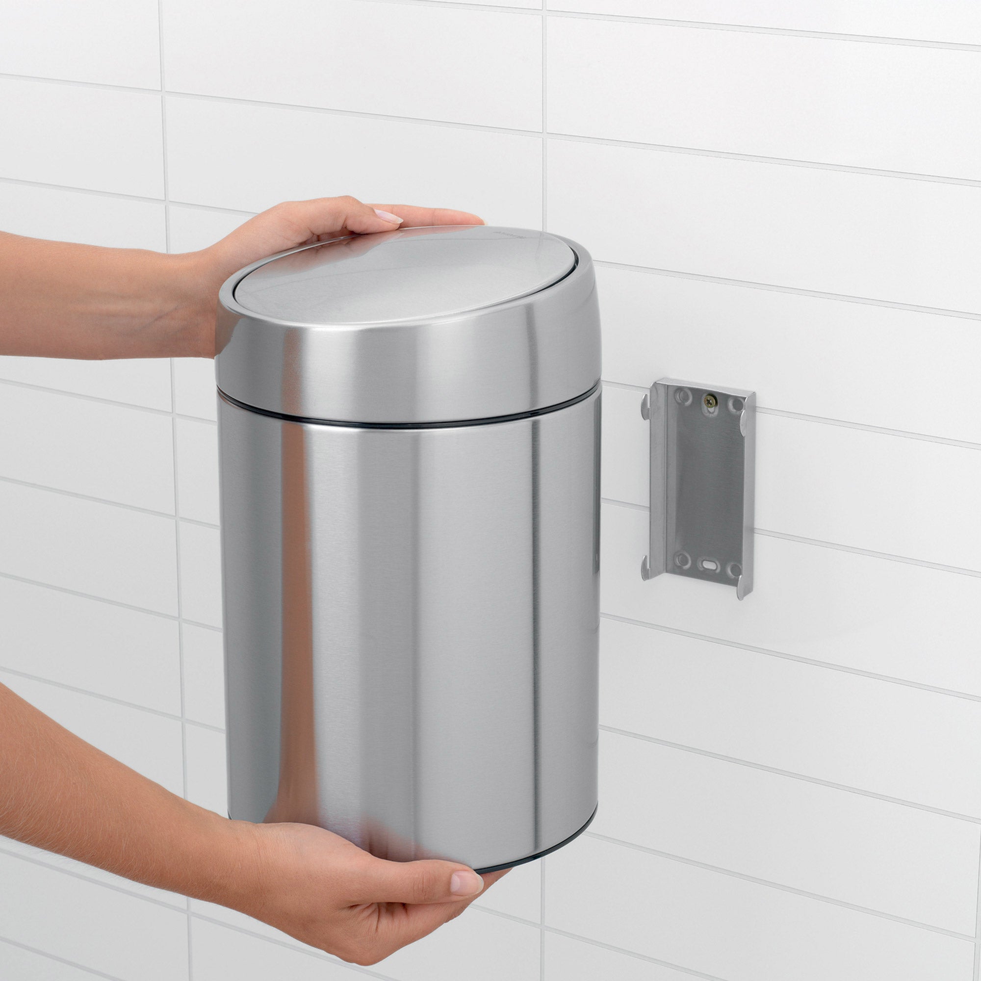 Brabantia Slide Bin 5 Litre De Luxe - FPP Matt Steel