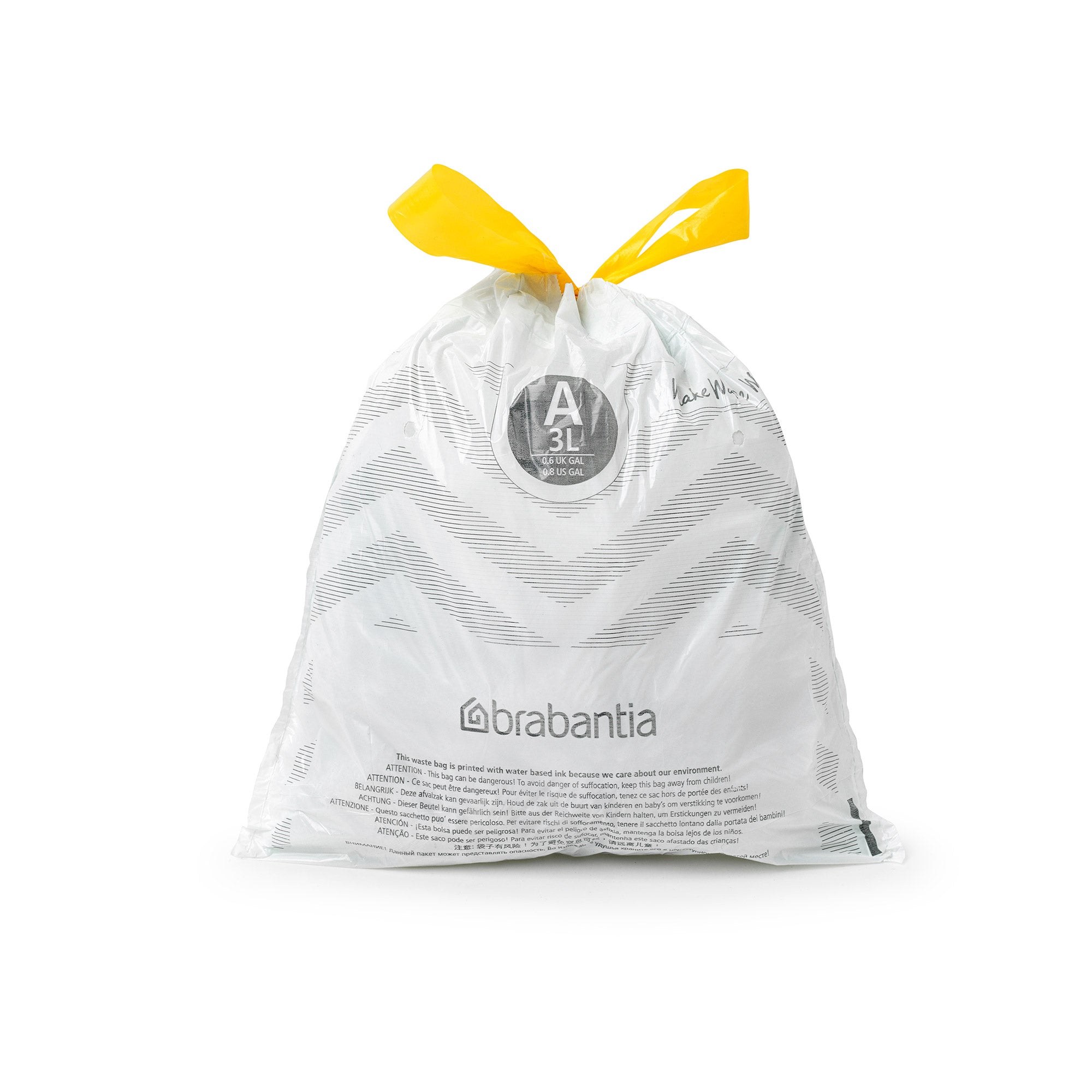 Brabantia Bin Liner Code A (3 Litre) 40 Bags Dispenser Pack