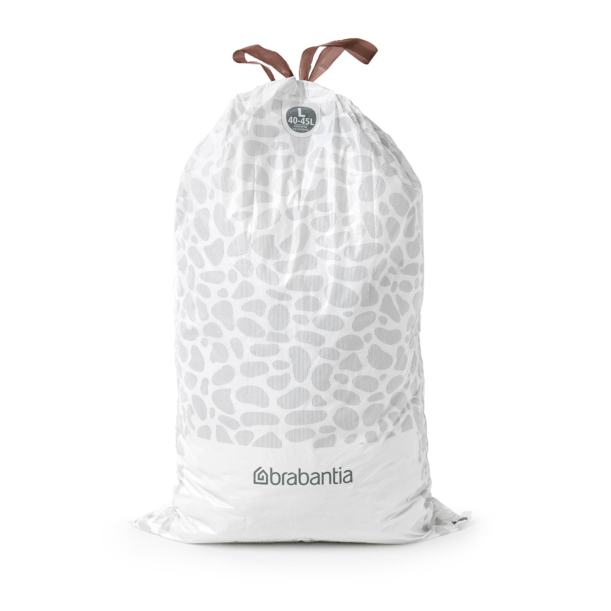 Brabantia Bin Liner Code L (40-45 Litre) 40 Bags Dispenser Pack