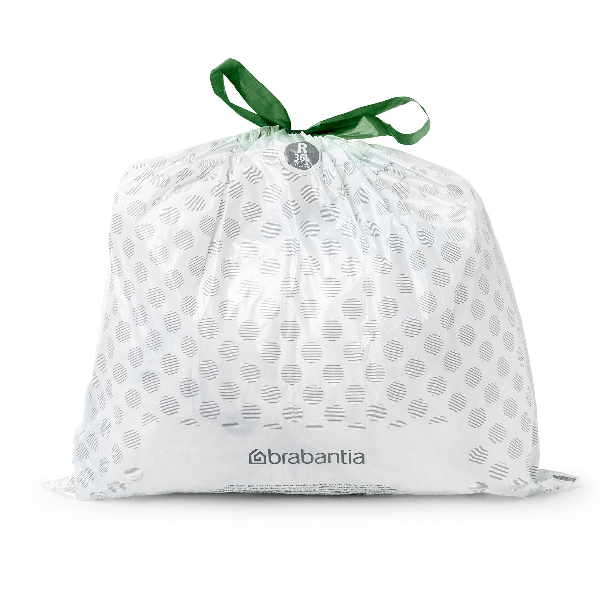 Brabantia Bin Liner Code R 36L (BO) 40 Bags Dispenser Pack