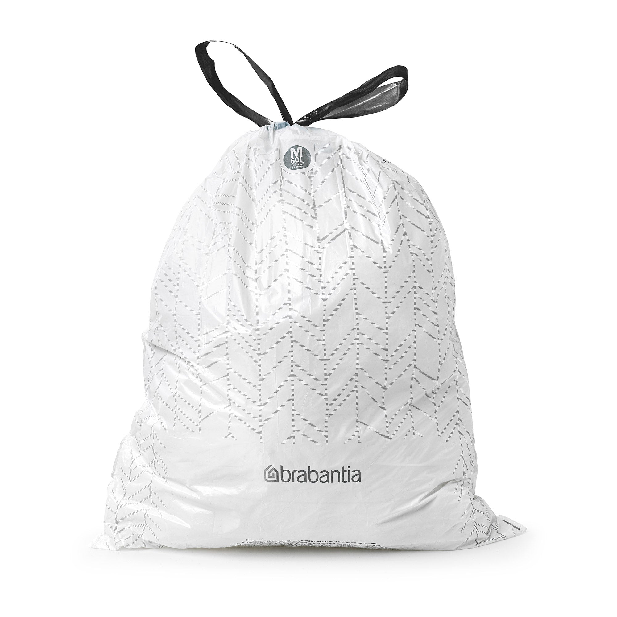 Brabantia Bin Liner Code M 60 Litre 40 Bags Dispenser Pack