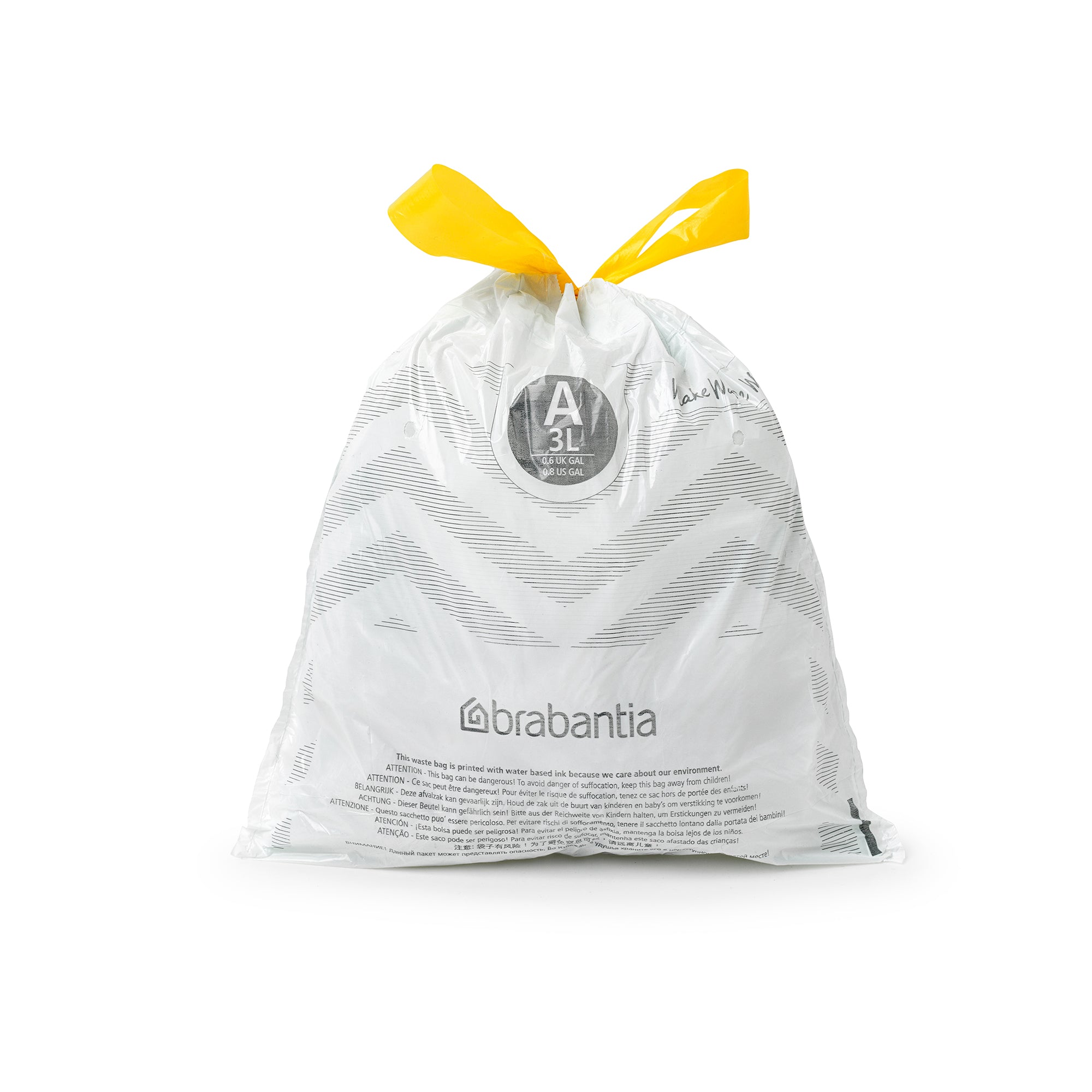 Brabantia Bin Liner Code A (3 Litre) 20 Bags/Roll