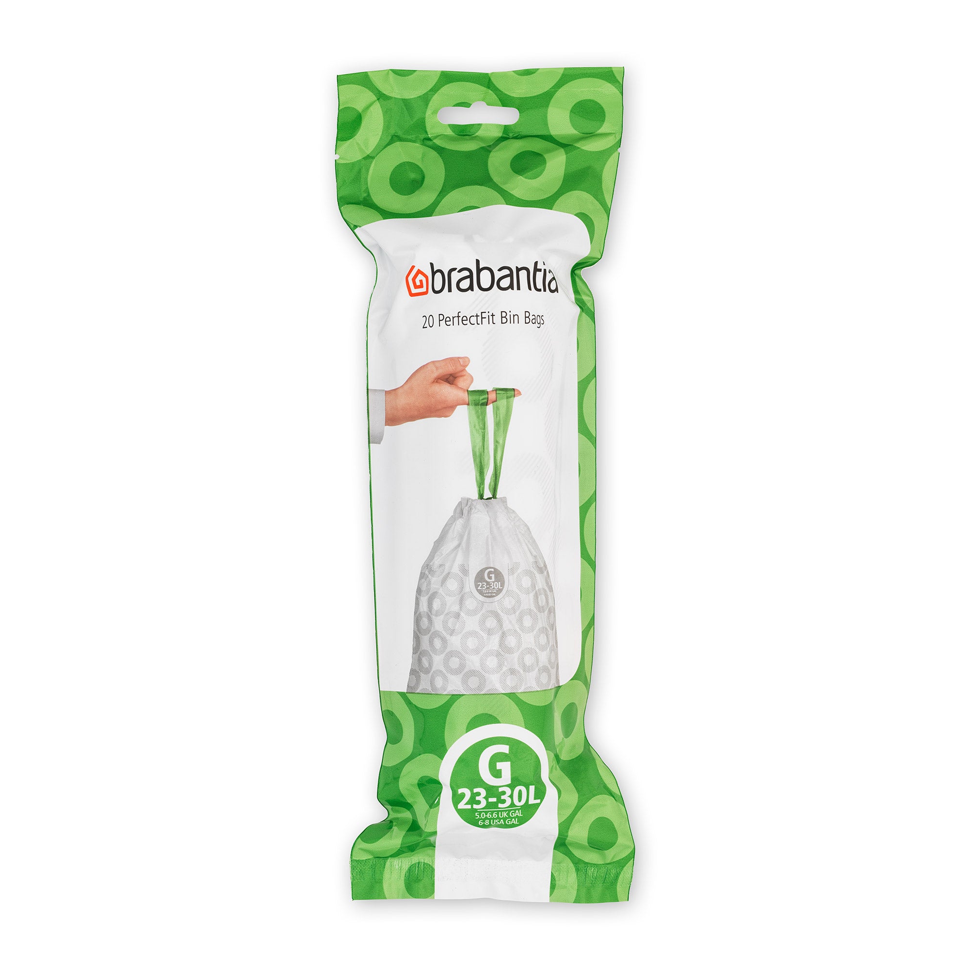 Brabantia Bin Liner Code G (23/30 Litre) 20 Bags/Roll