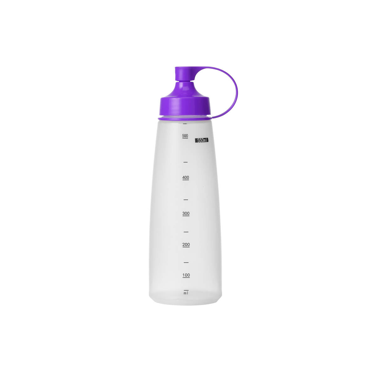 Chef Inox Soft Squeeze Bottle with Purple Cap 550ml