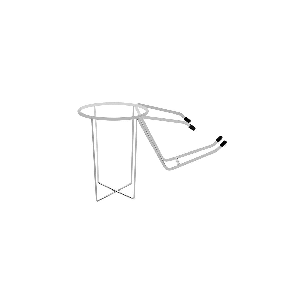 Chef Inox Wine Bucket Table Stand Chrome 145mm