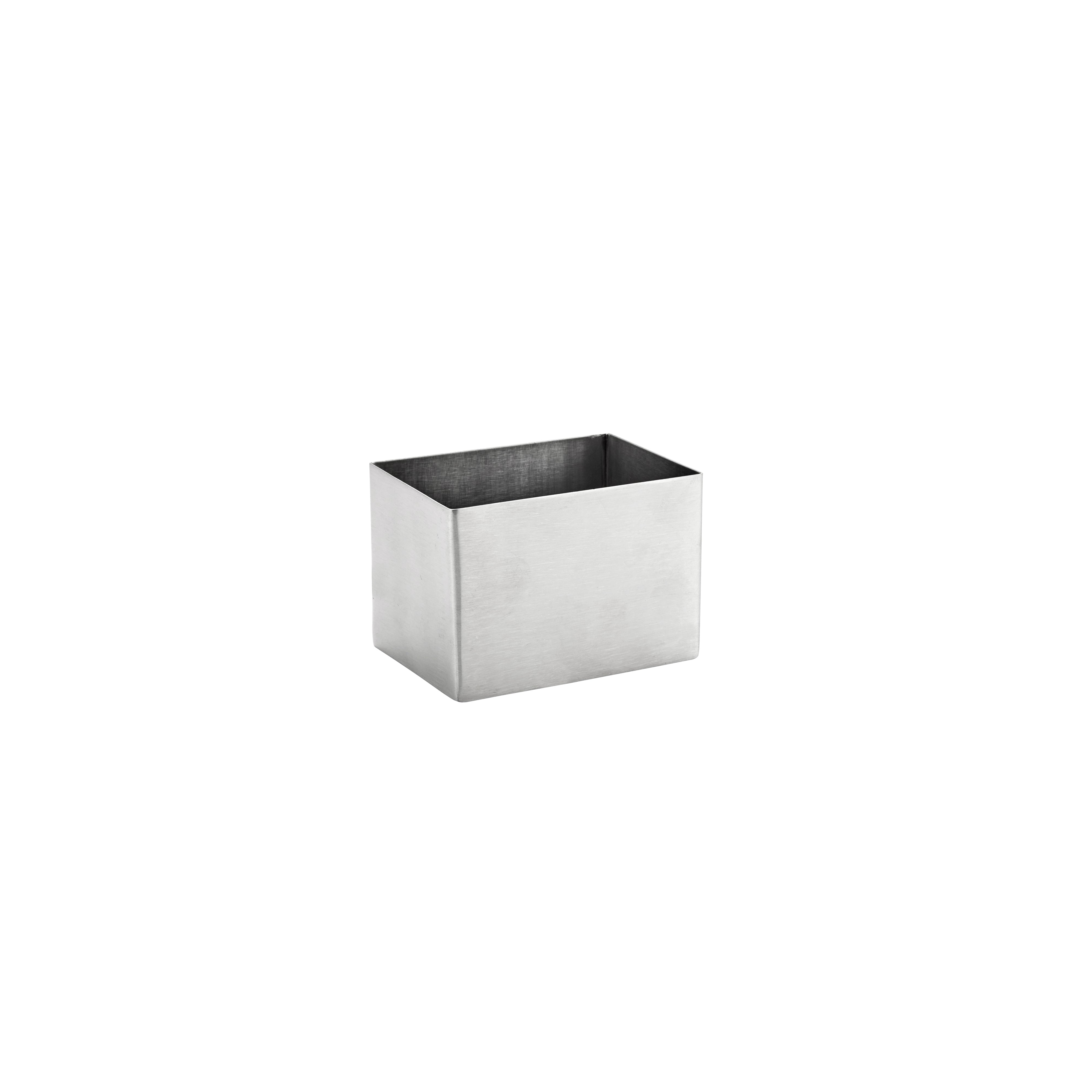 Chef Inox Sugar Packet Holder Satin Finish Stainless Steel 90x65x63mm