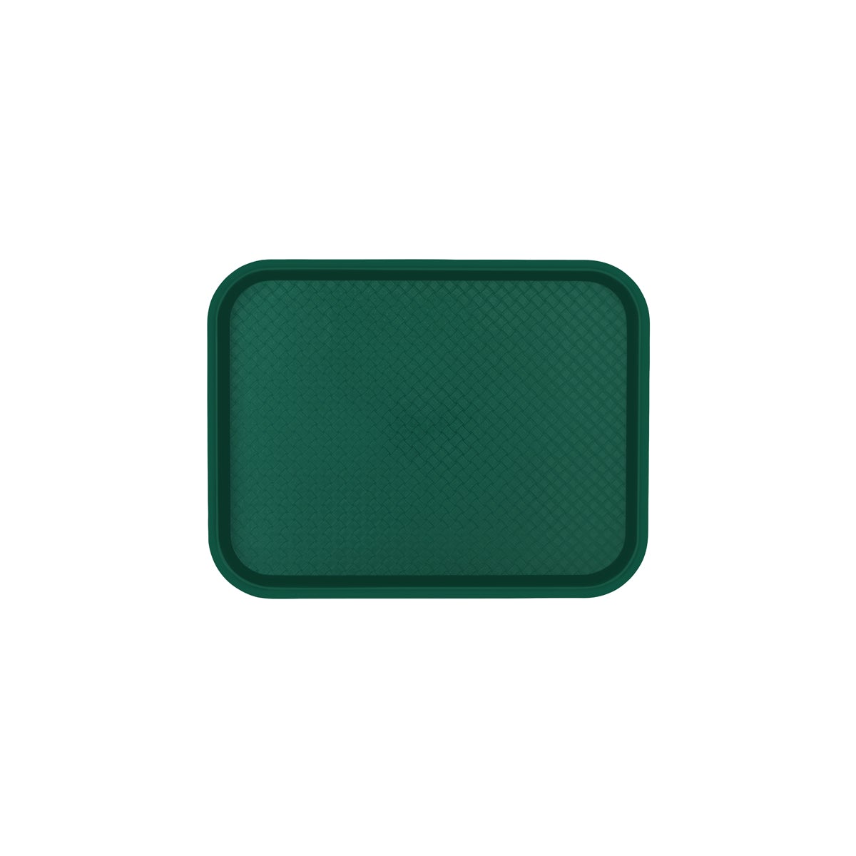 Chef Inox Fast Food Tray Green 275x350mm