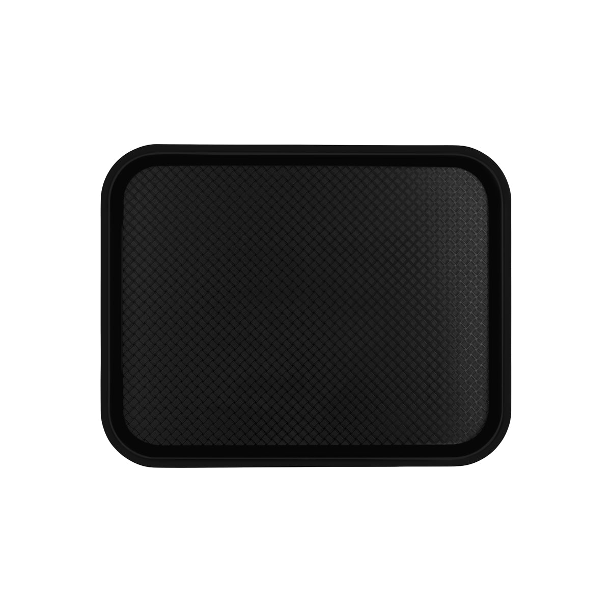 Chef Inox Fast Food Tray Black 350x450mm