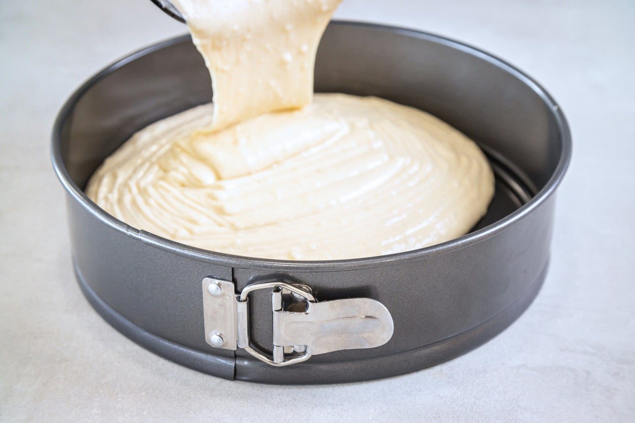 MasterCraft Non Stick Springform Loose Base Round Cake Pan 25cm