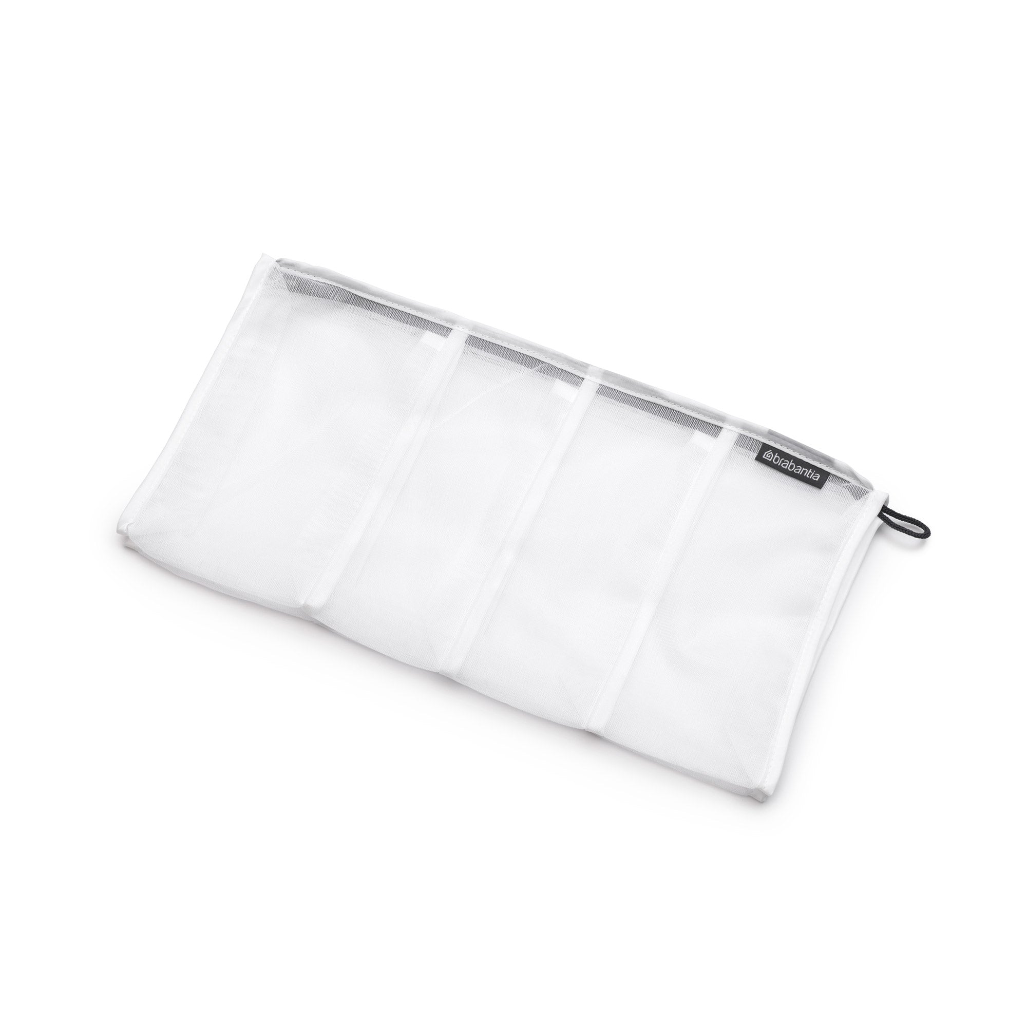 Brabantia Sock Wash Bag - White w/ Grey Zipper