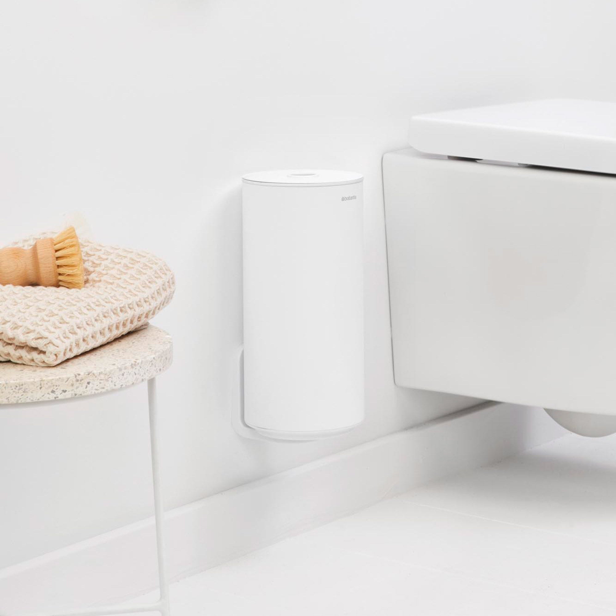Brabantia Mindset Toilet Roll Dispenser - Mineral Fresh White