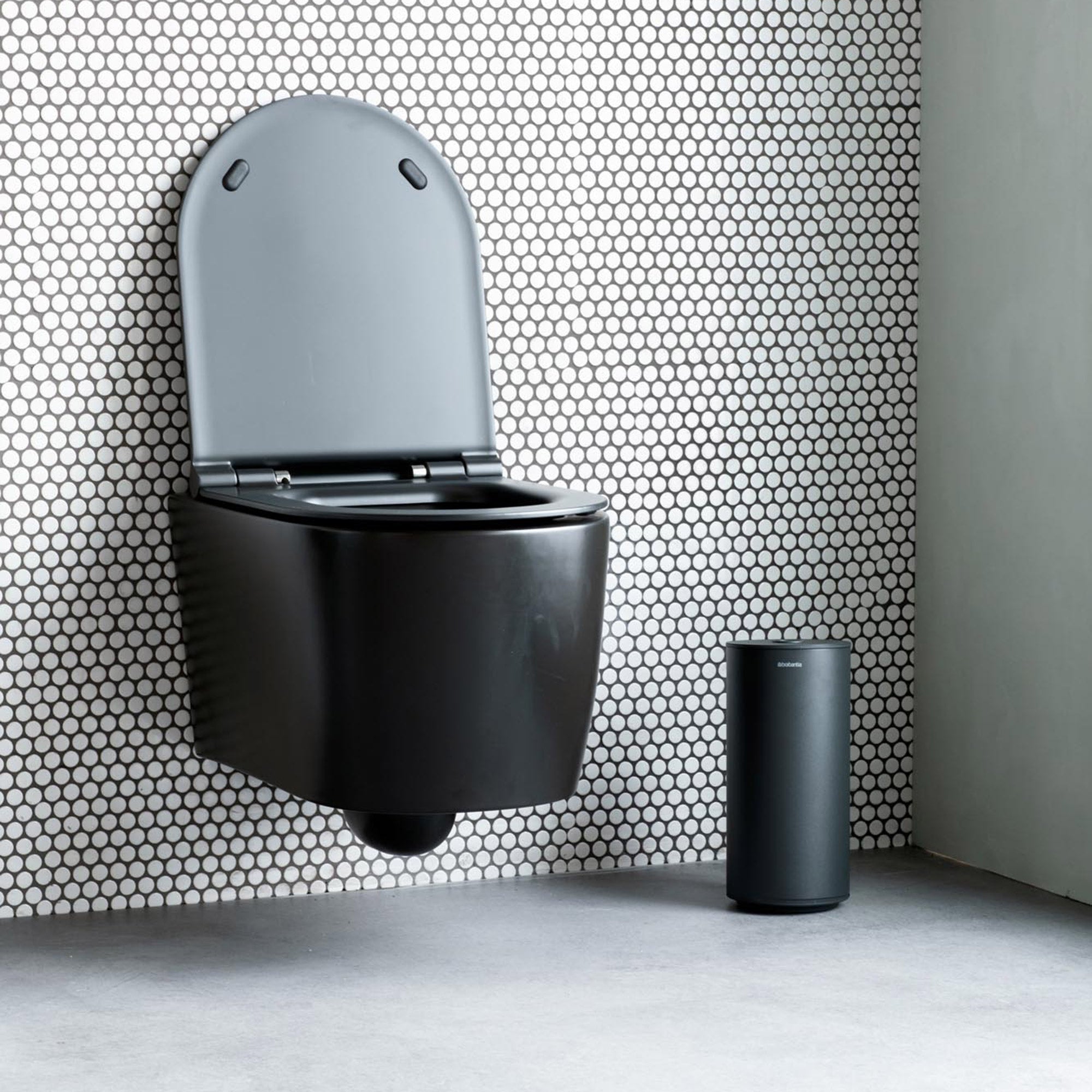 Brabantia Mindset Toilet Roll Dispenser - Mineral Infinite Grey