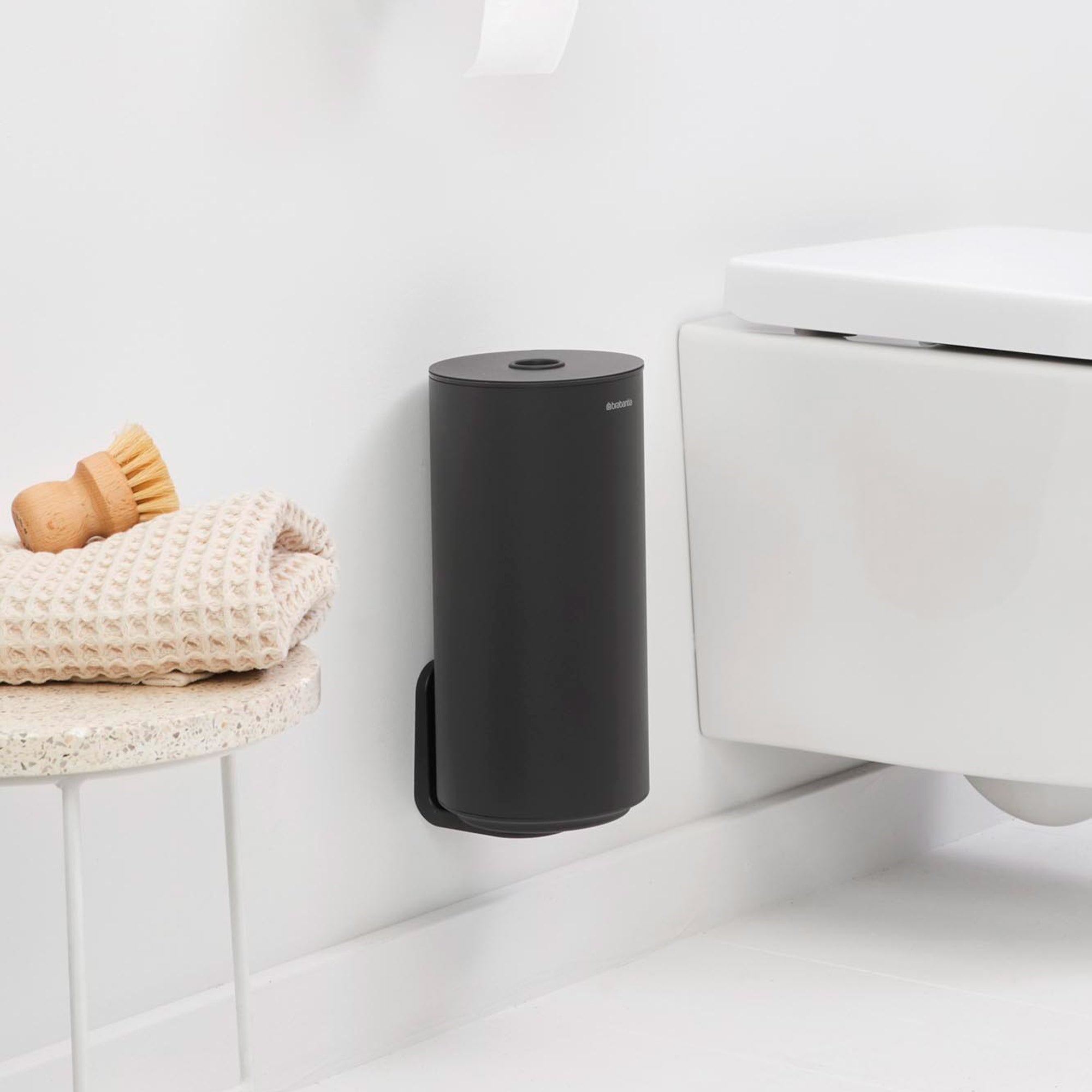 Brabantia Mindset Toilet Roll Dispenser - Mineral Infinite Grey